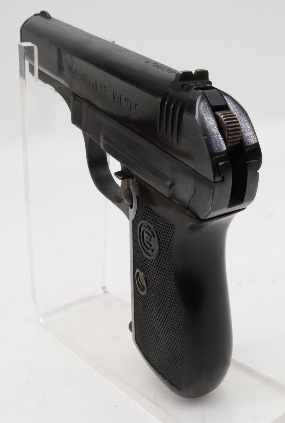 CZ VZ27 Semi Automatic Pistol
