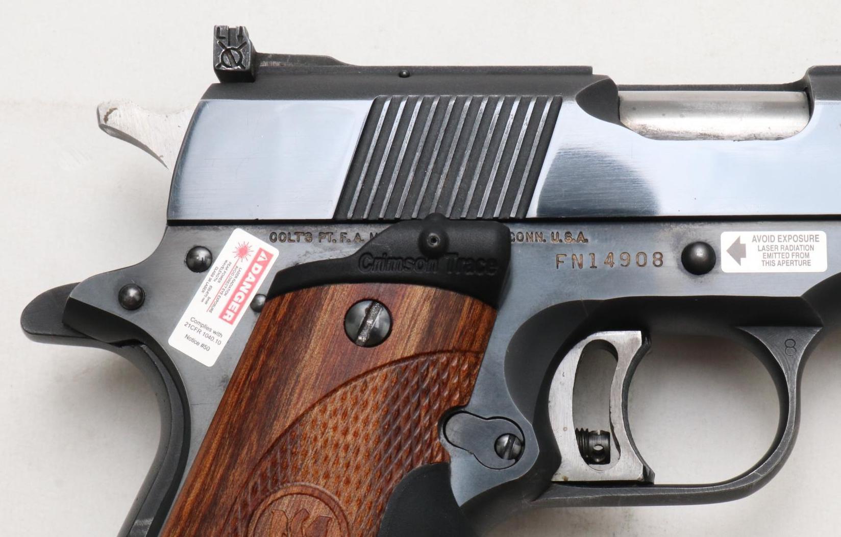Colt Gold Cup National Match Series 80 MKIV Semi Automatic Pistol