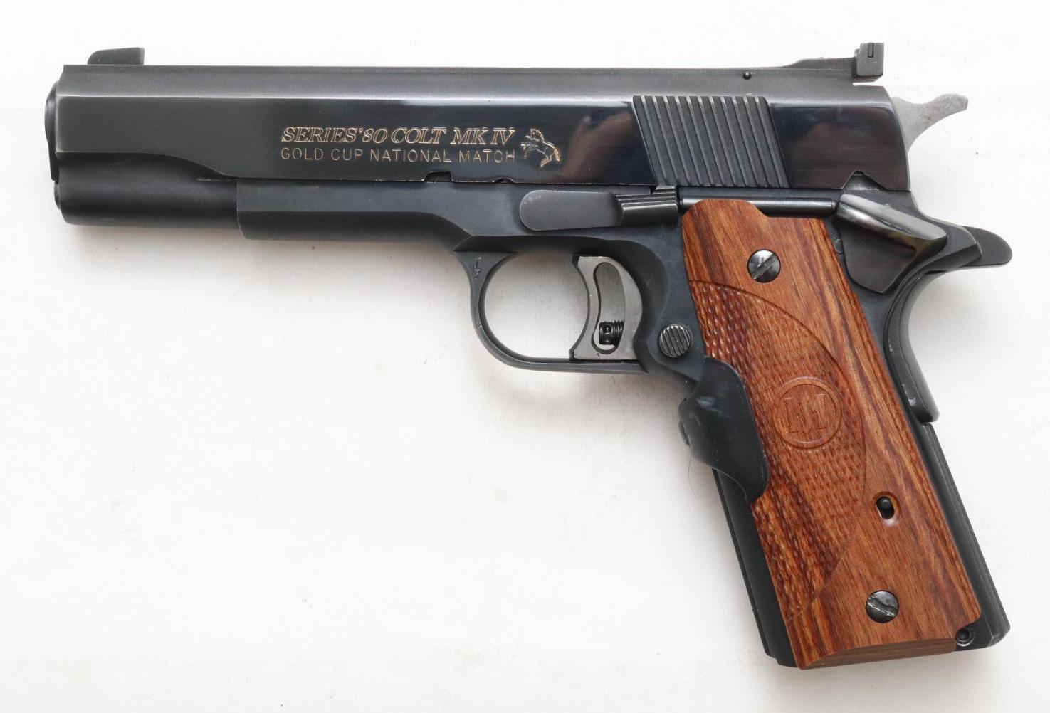 Colt Gold Cup National Match Series 80 MKIV Semi Automatic Pistol