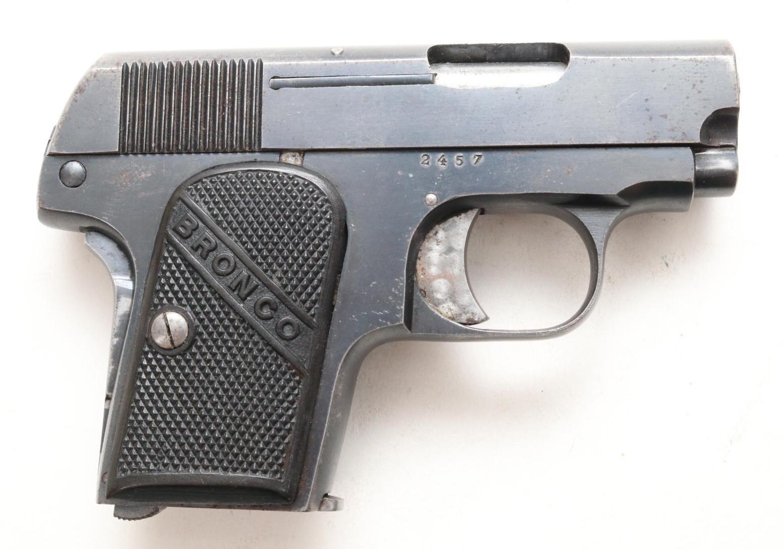 Spanish Bronco Model 1913 Semi Automatic Pistol