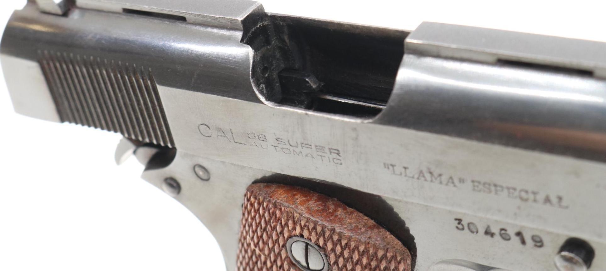 Gabilondo Llama Semi Automatic Pistol