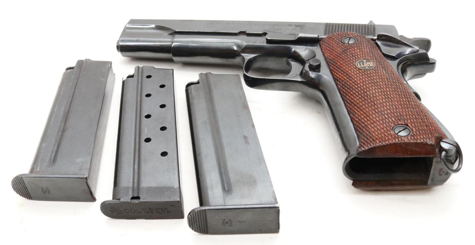 Gabilondo Llama Semi Automatic Pistol