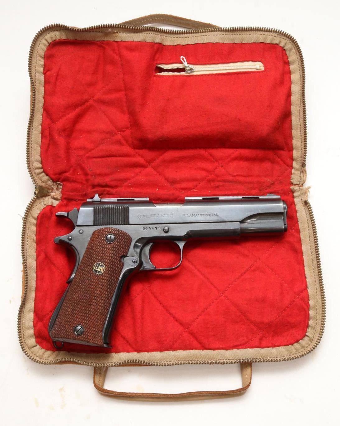 Gabilondo Llama Semi Automatic Pistol