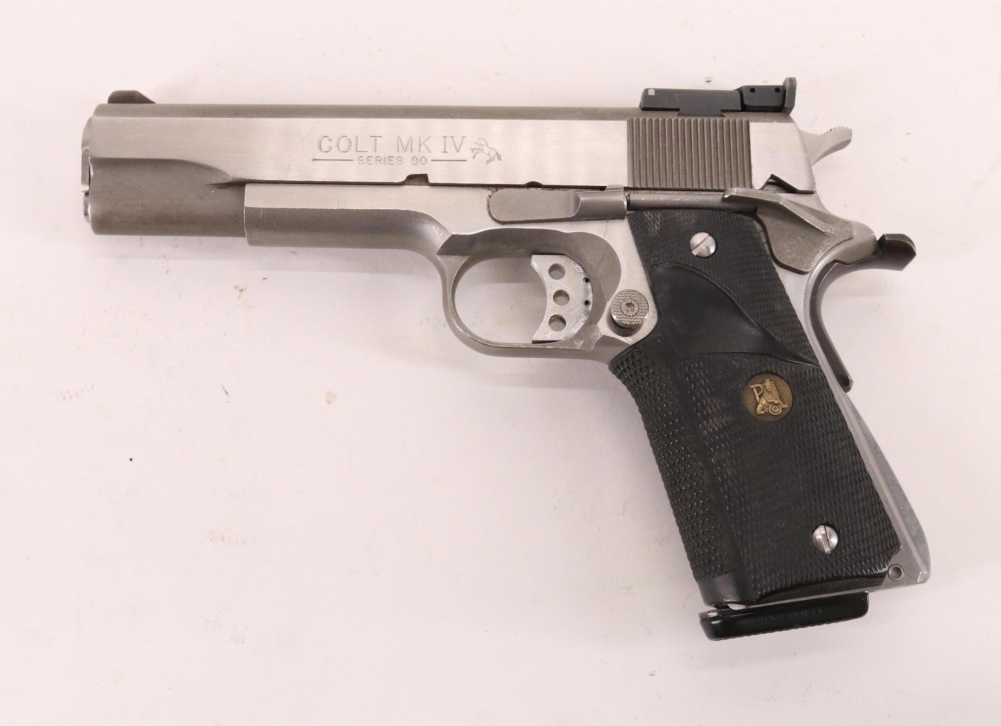 Colt Government Model MK IV Series 80 Semi Automatic Pistol