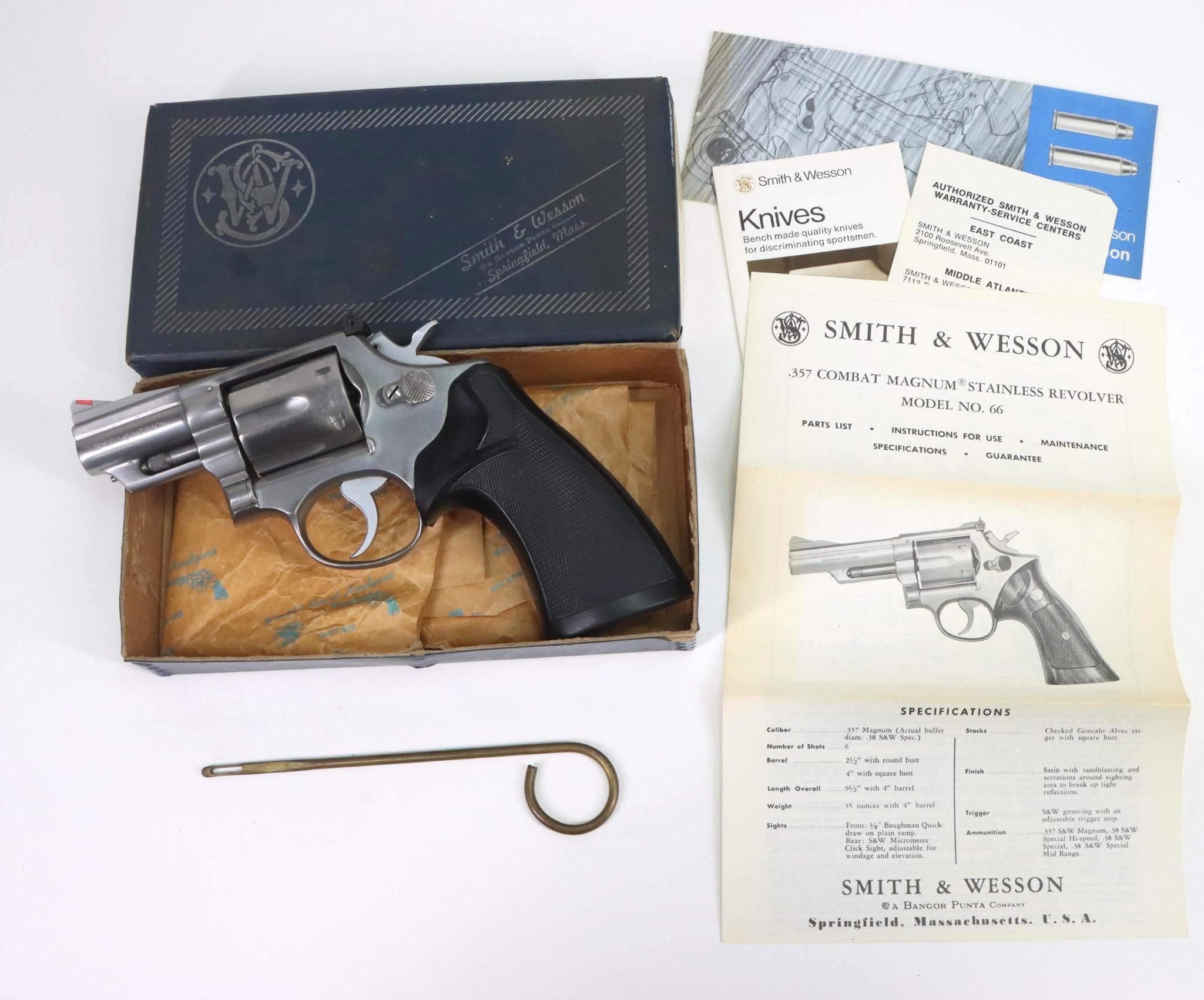 Smith & Wesson 66 Double Action Revolver