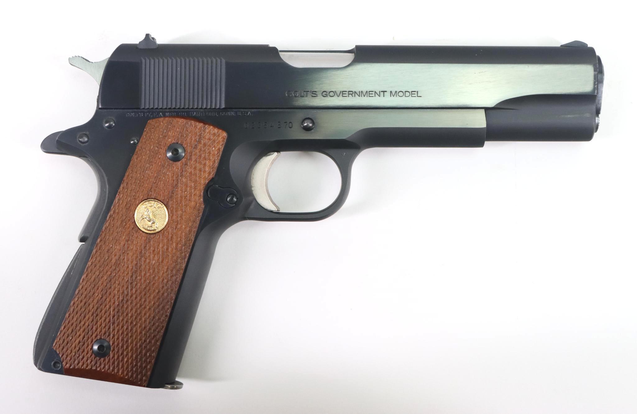 Colt Government Model MK IV Series 70 Semi Automatic Pistol
