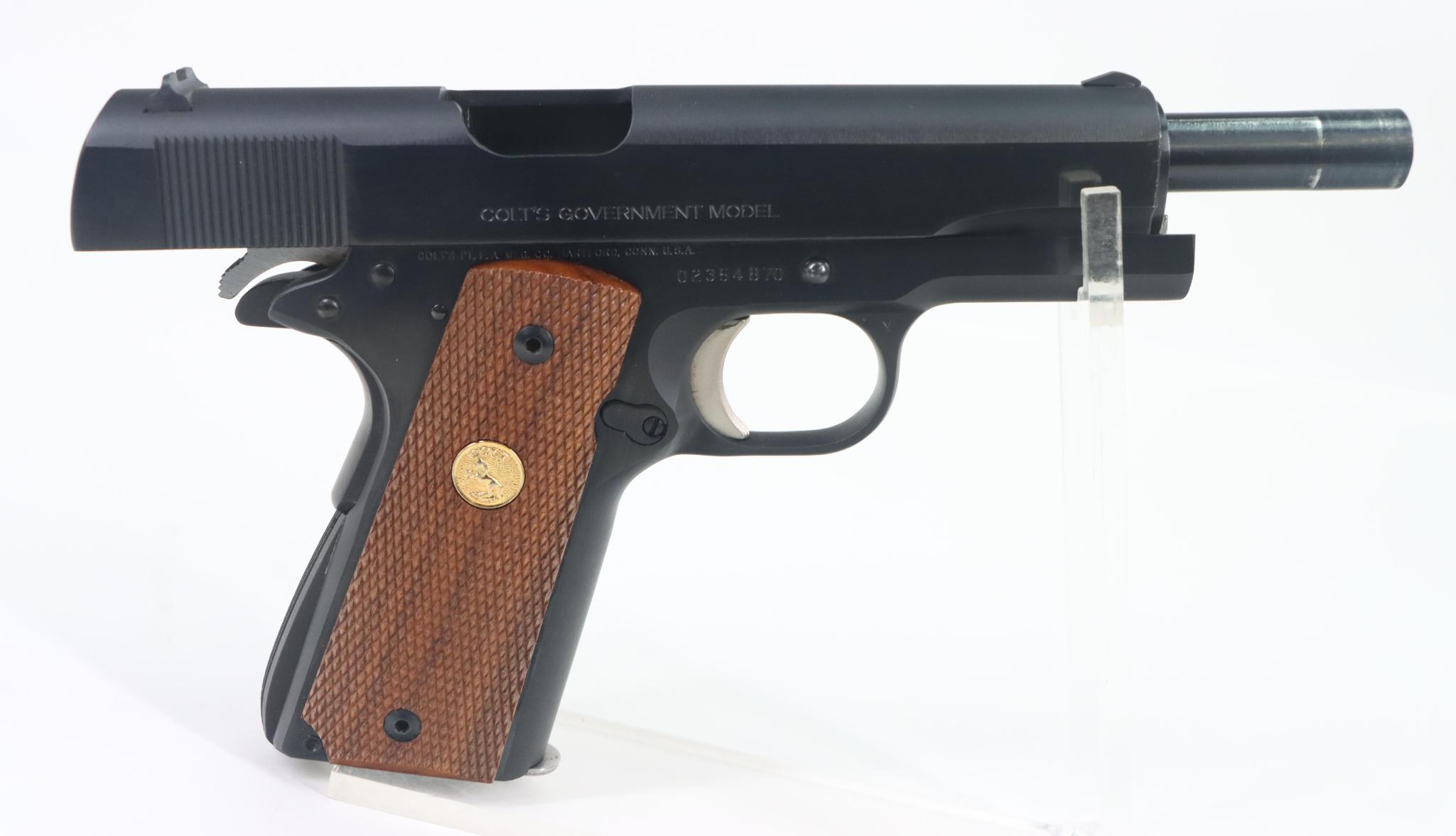 Colt Government Model MK IV Series 70 Semi Automatic Pistol