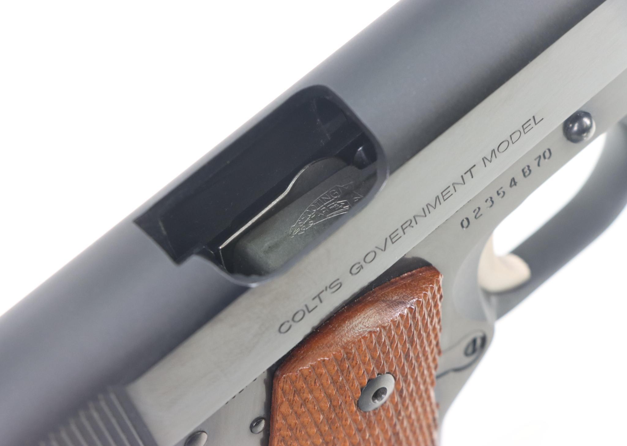 Colt Government Model MK IV Series 70 Semi Automatic Pistol