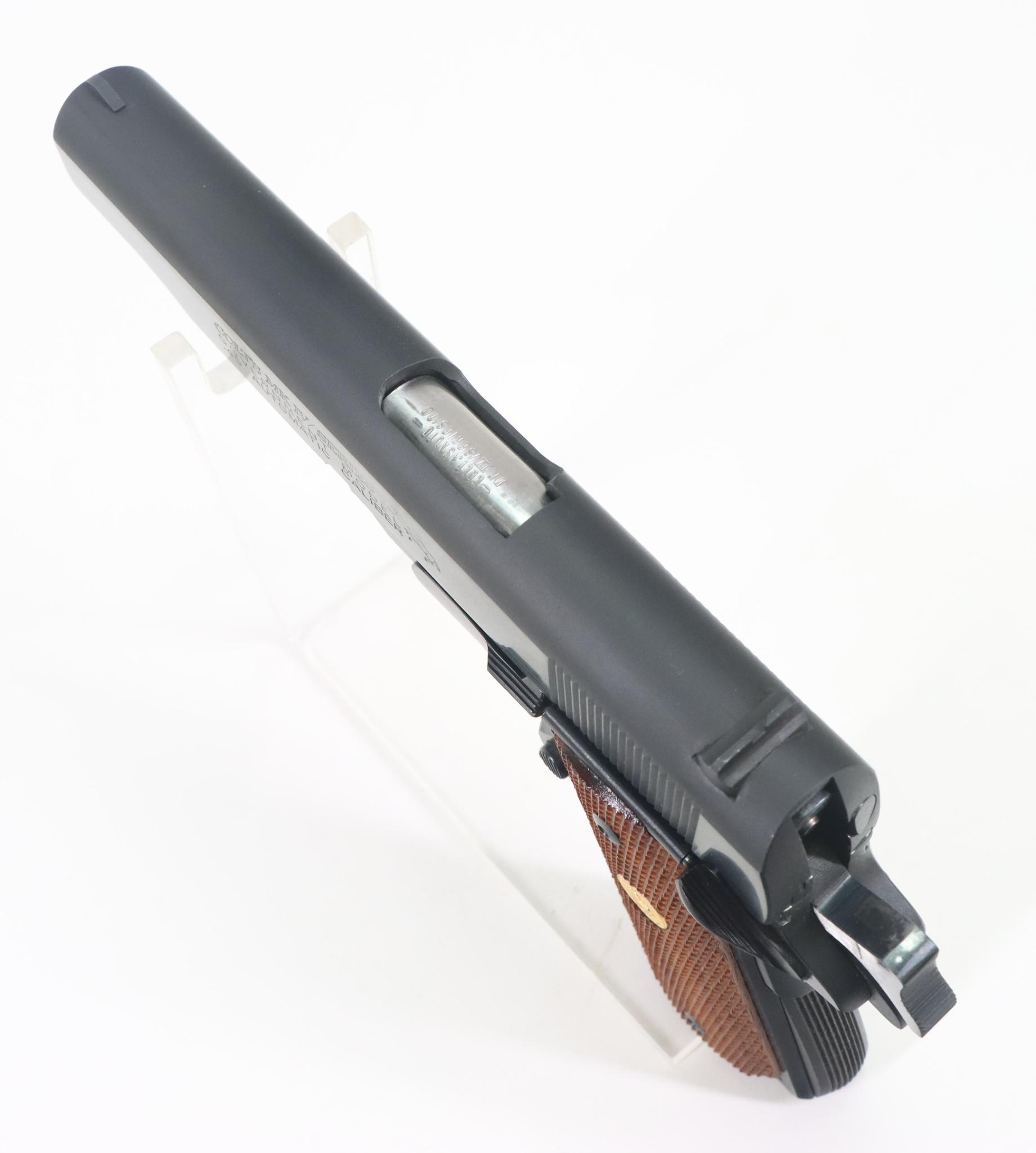 Colt Government Model MK IV Series 70 Semi Automatic Pistol