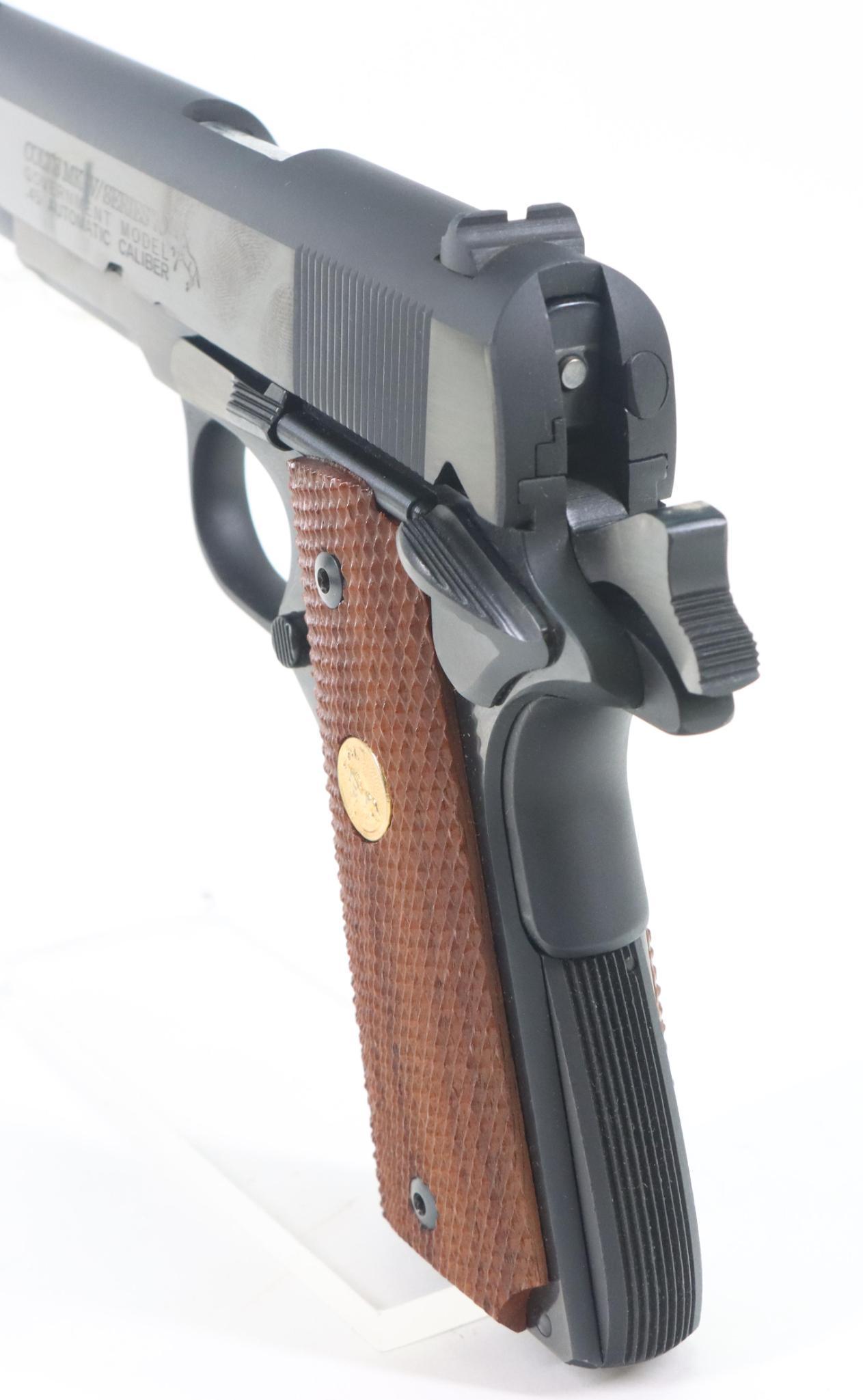 Colt Government Model MK IV Series 70 Semi Automatic Pistol