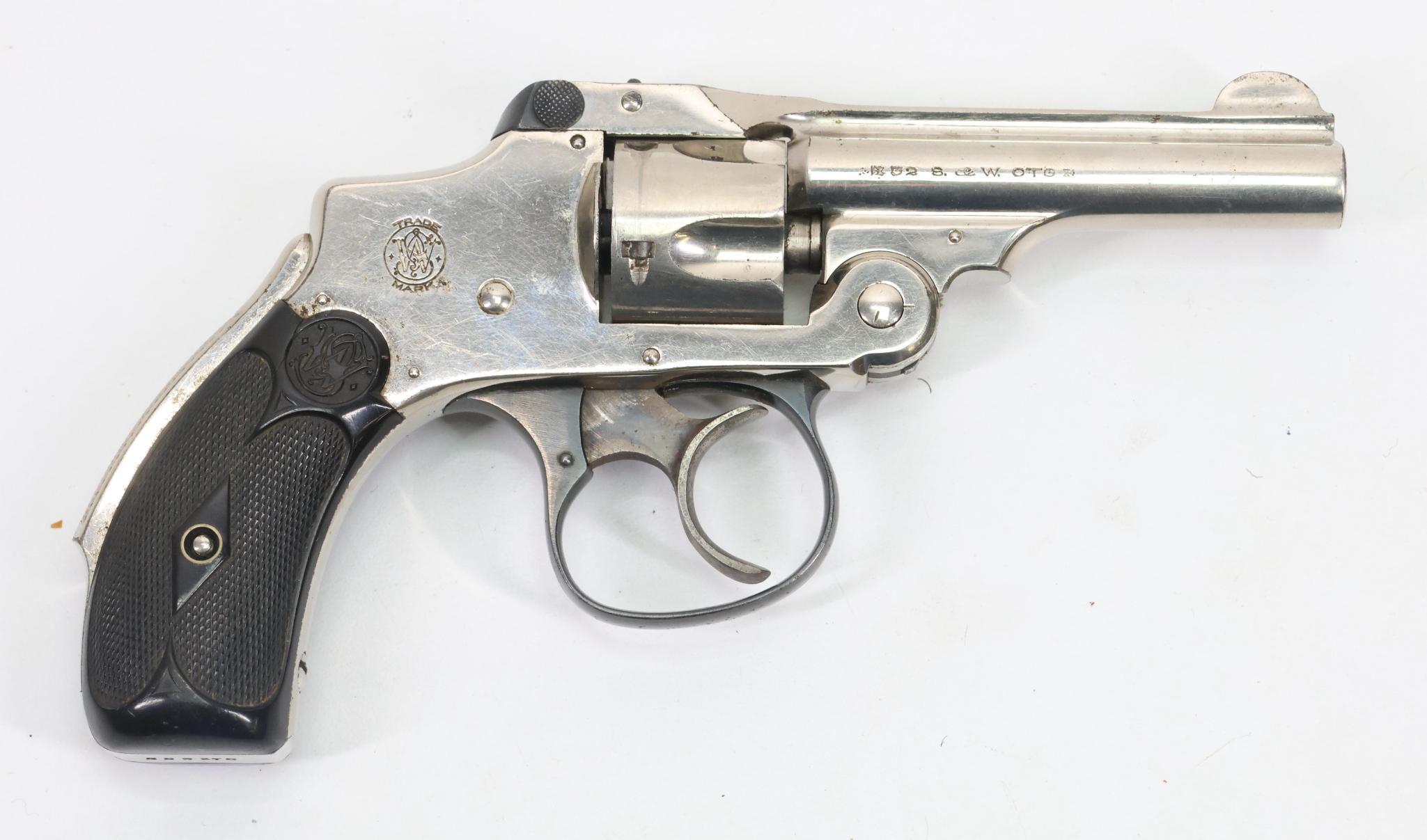 Smith & Wesson 32 Safety Hammerless 3rd Model Double Action Revolver