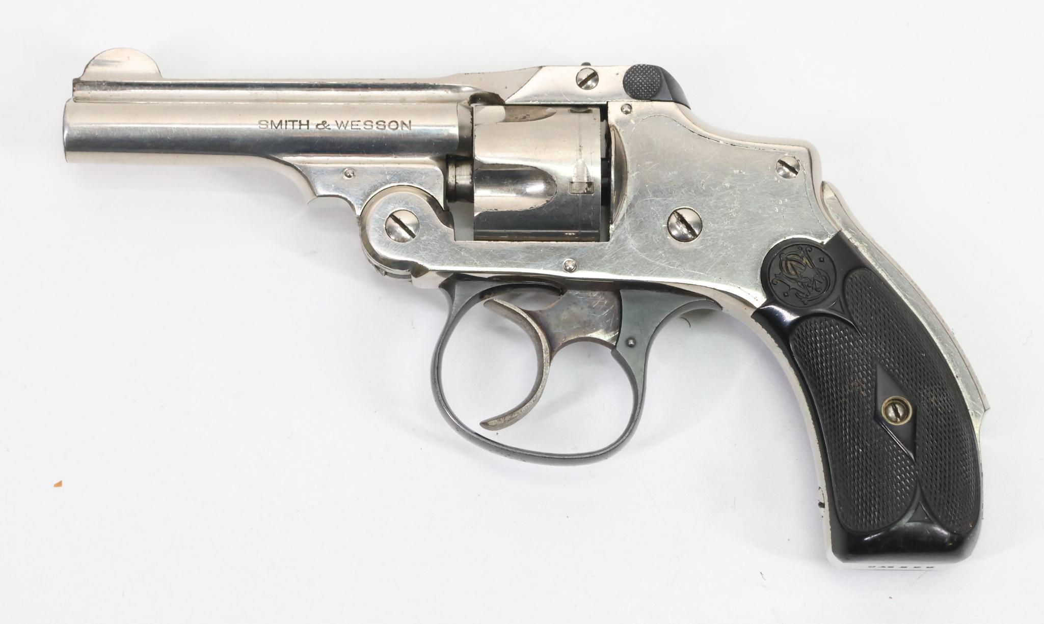 Smith & Wesson 32 Safety Hammerless 3rd Model Double Action Revolver