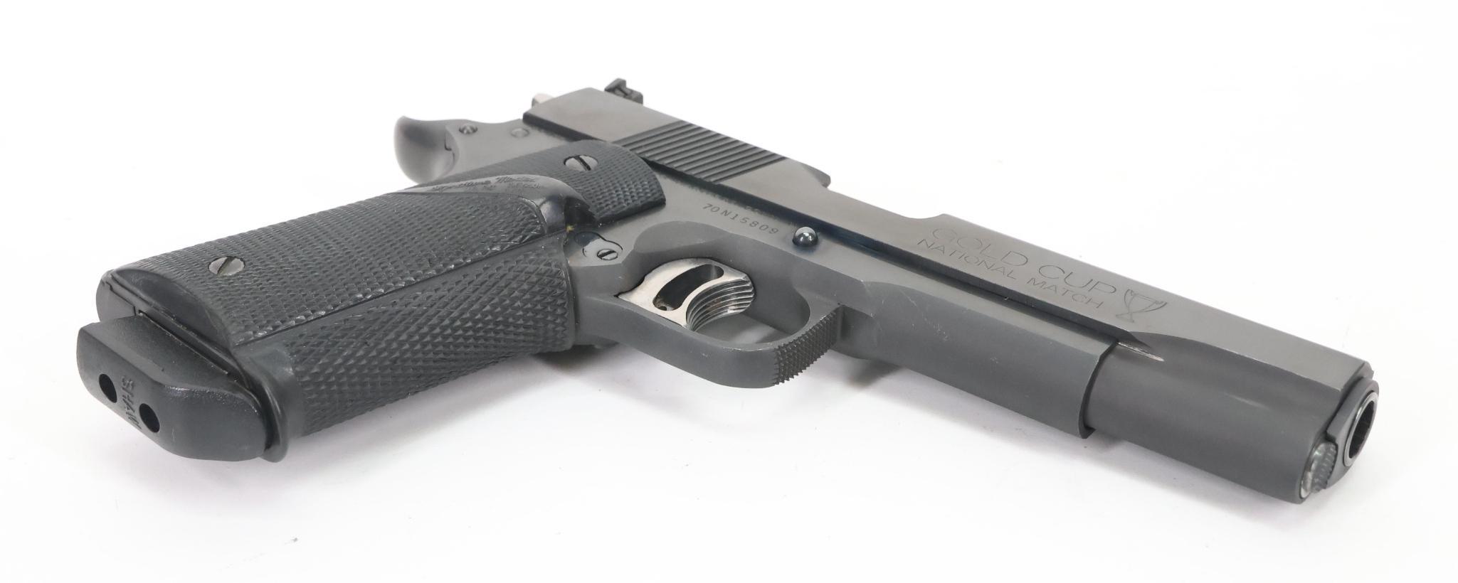 Colt MKIV Series 70 Gold Cup National Match Semi Automatic Pistol