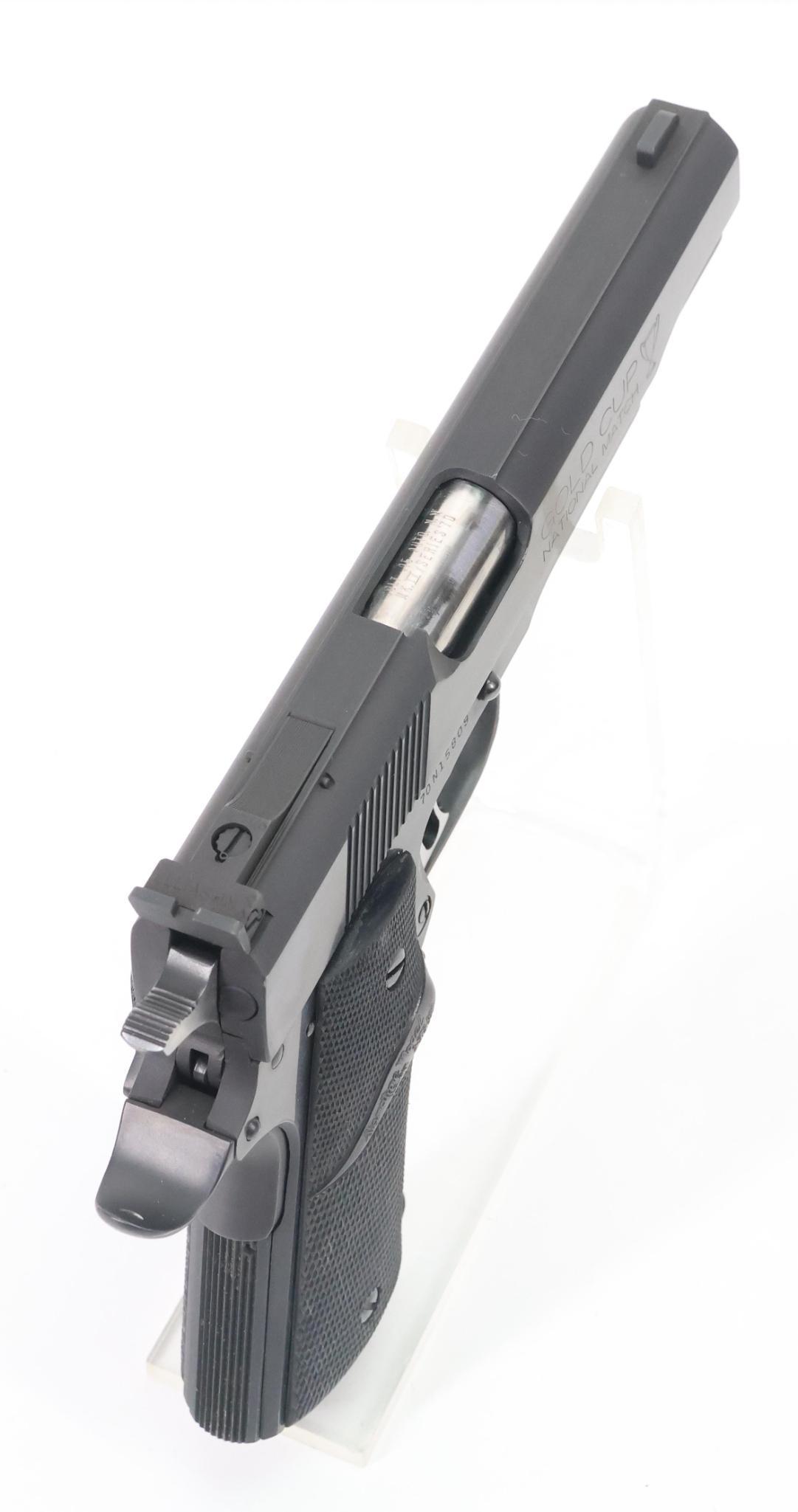 Colt MKIV Series 70 Gold Cup National Match Semi Automatic Pistol