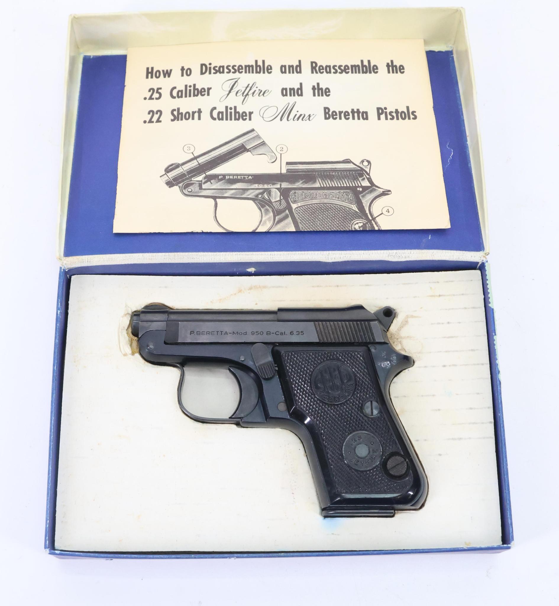Beretta 950B Semi Automatic Pistol