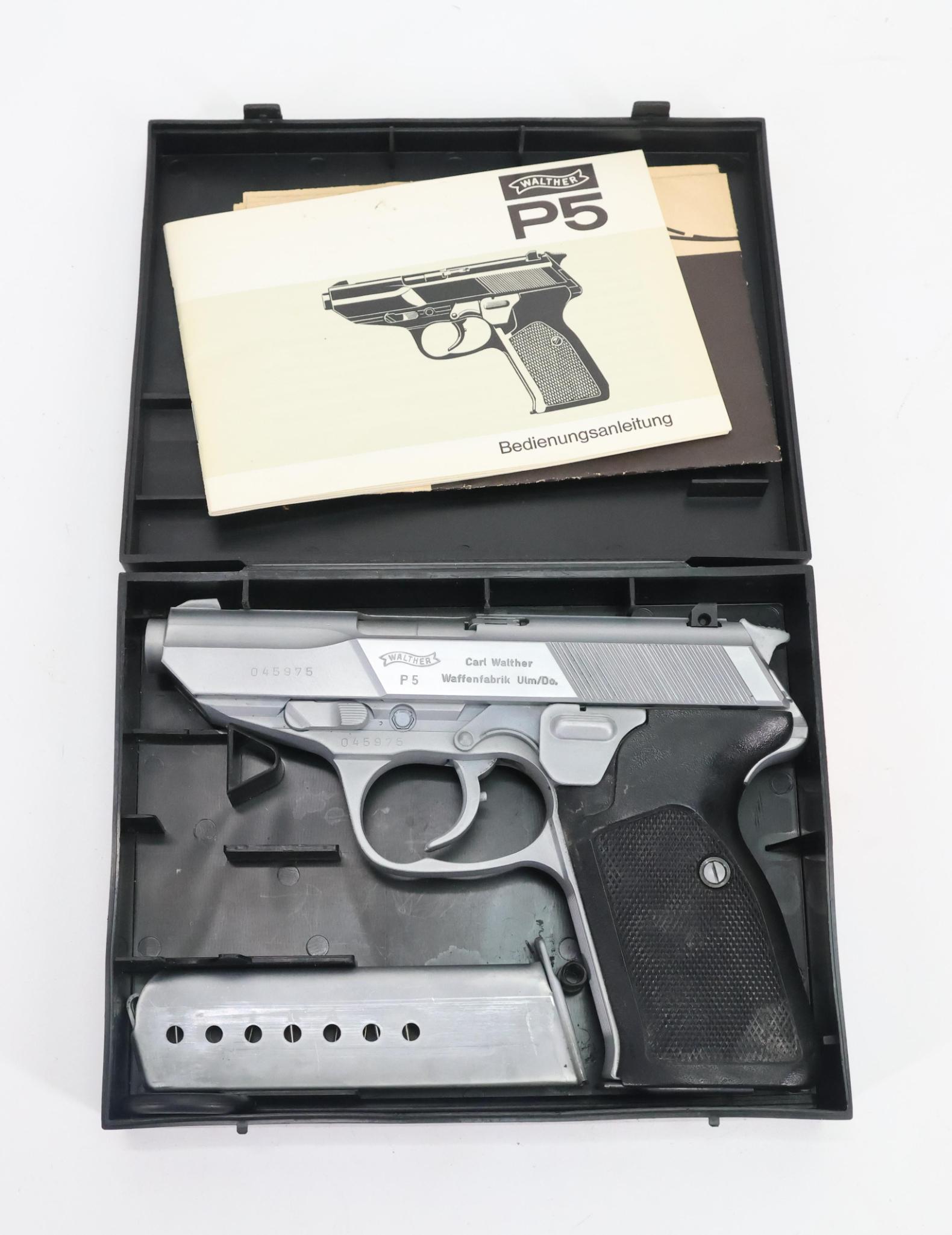 Walther/Interarms P5 Semi Automatic Pistol