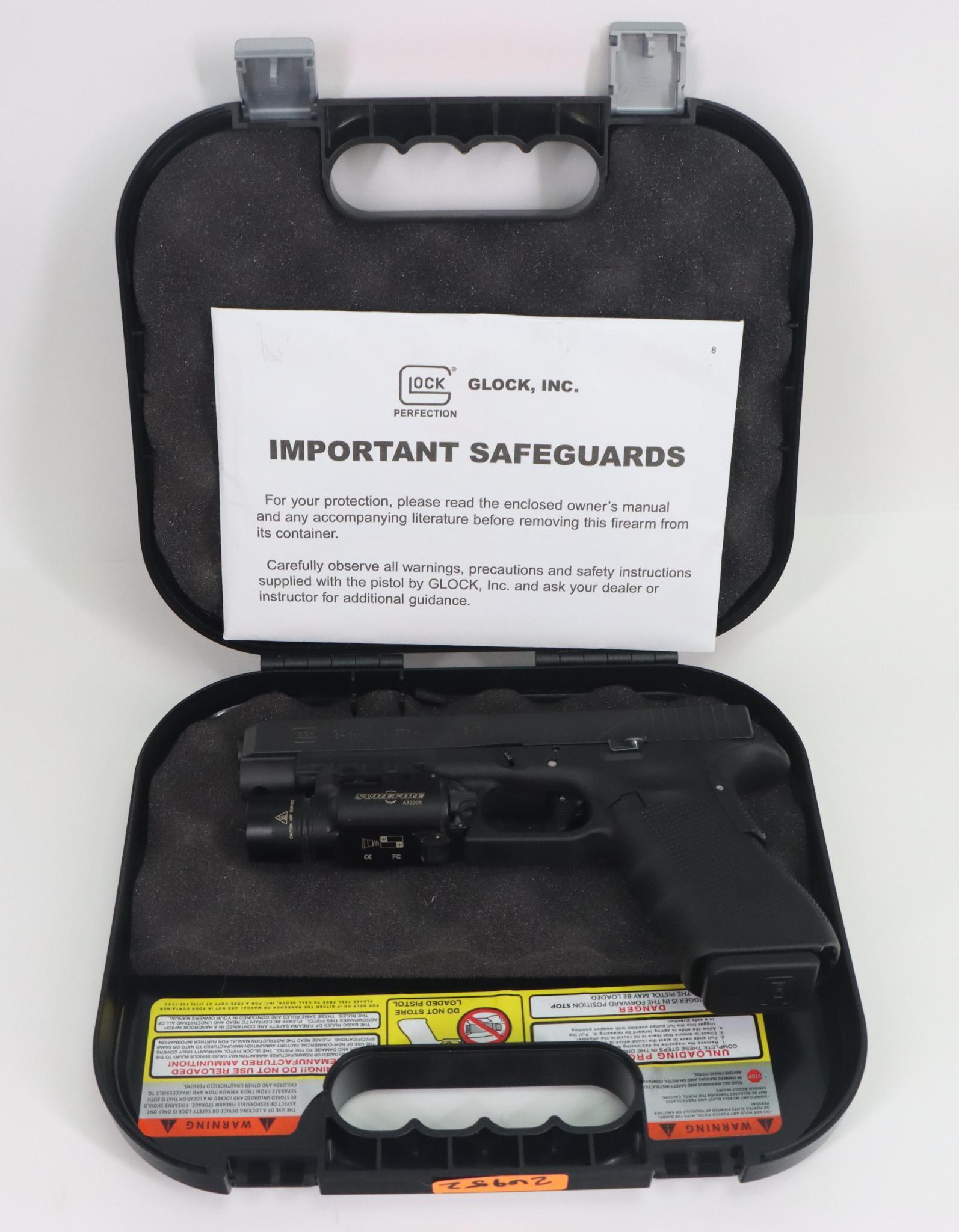Glock 34 Gen 4 Semi Automatic Pistol