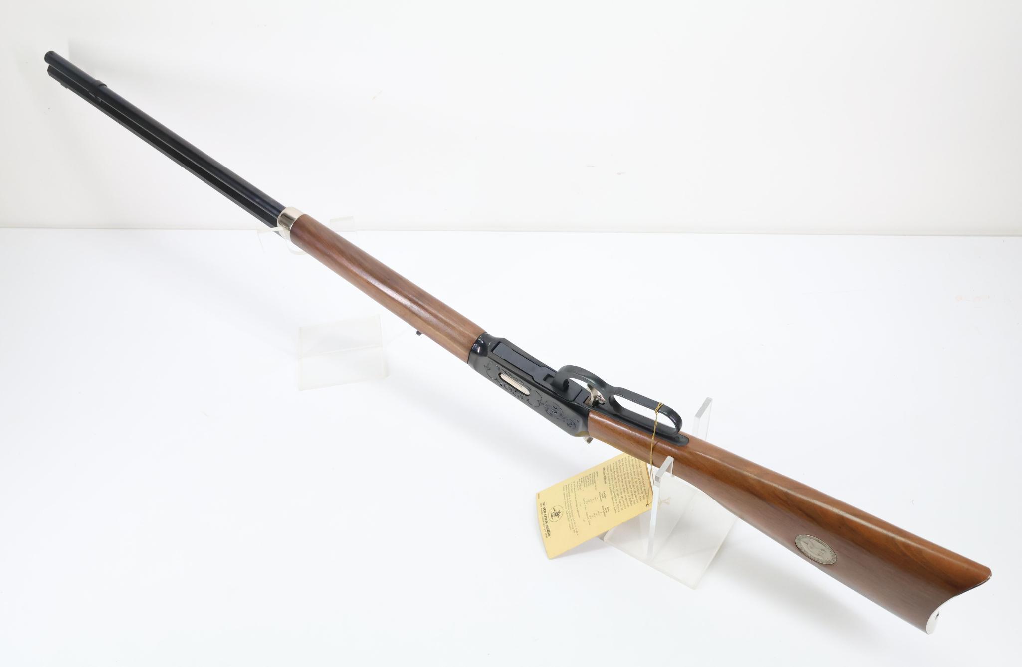 Hard To Find Consecutive Pair Winchester Model 94 Buffalo Bill Commemorative Lever Action Rifles