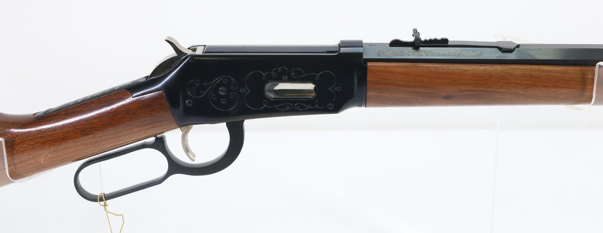 Hard To Find Consecutive Pair Winchester Model 94 Buffalo Bill Commemorative Lever Action Rifles