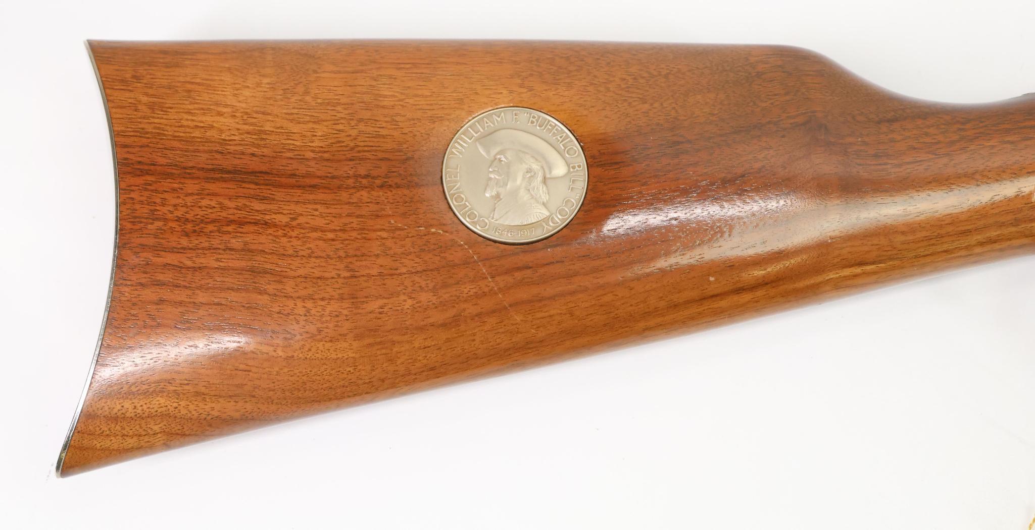 Hard To Find Consecutive Pair Winchester Model 94 Buffalo Bill Commemorative Lever Action Rifles