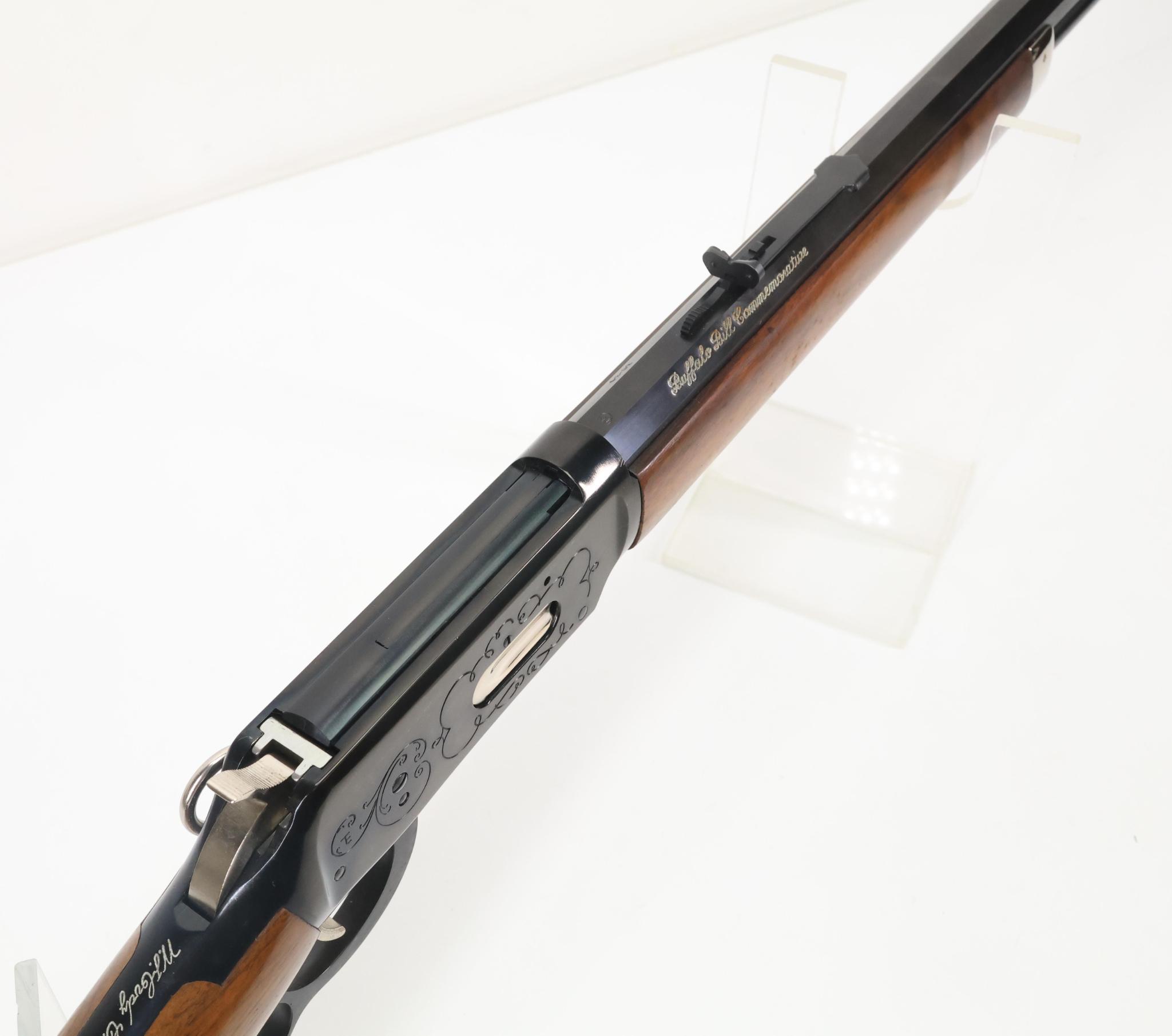 Hard To Find Consecutive Pair Winchester Model 94 Buffalo Bill Commemorative Lever Action Rifles