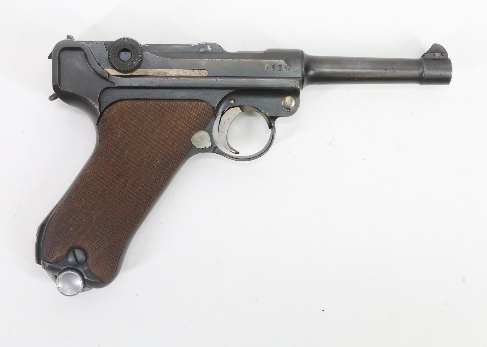 Deutsche Waffenund Munitionsfabriken (DWM) 1914 Pattern P08 Luger Semi Automatic Pistol