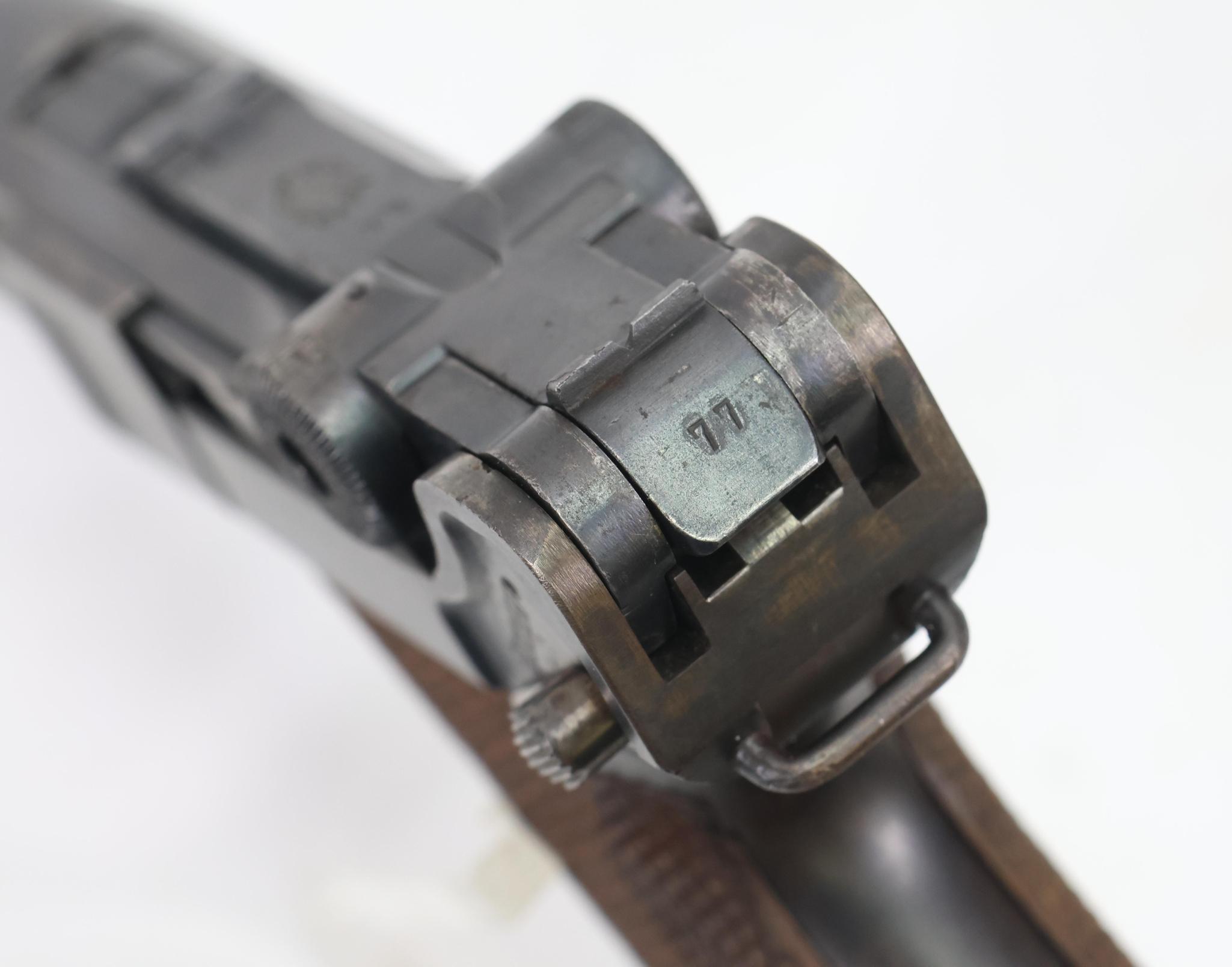 Deutsche Waffenund Munitionsfabriken (DWM) 1914 Pattern P08 Luger Semi Automatic Pistol