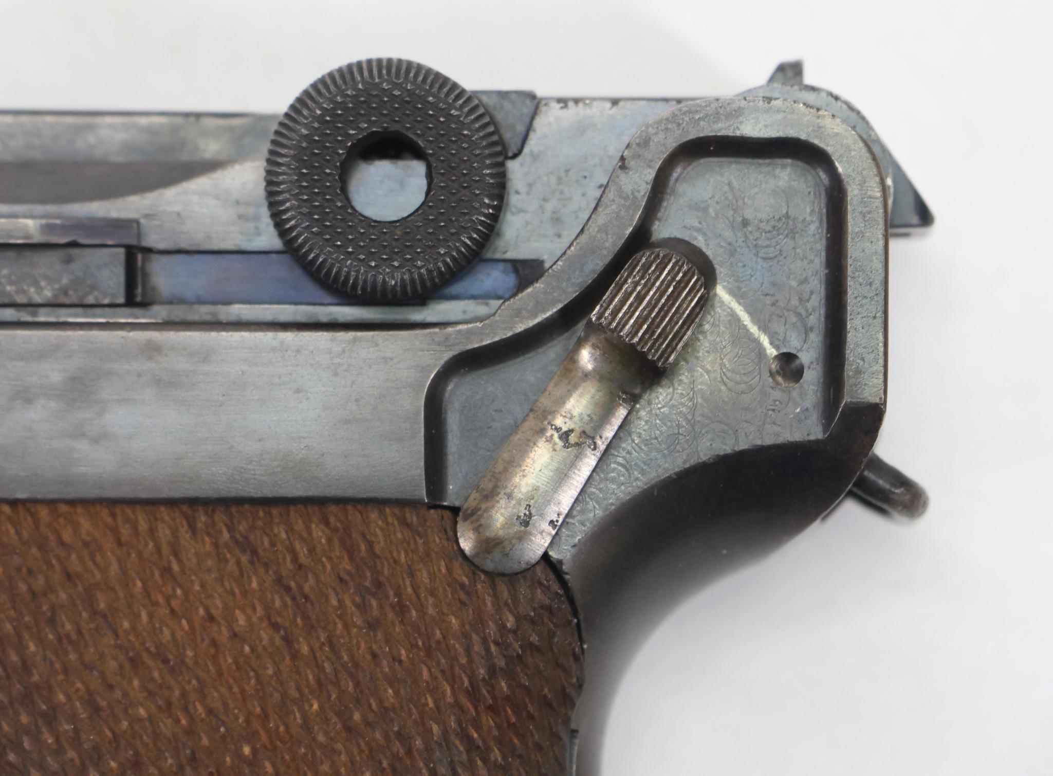Deutsche Waffenund Munitionsfabriken (DWM) 1914 Pattern P08 Luger Semi Automatic Pistol