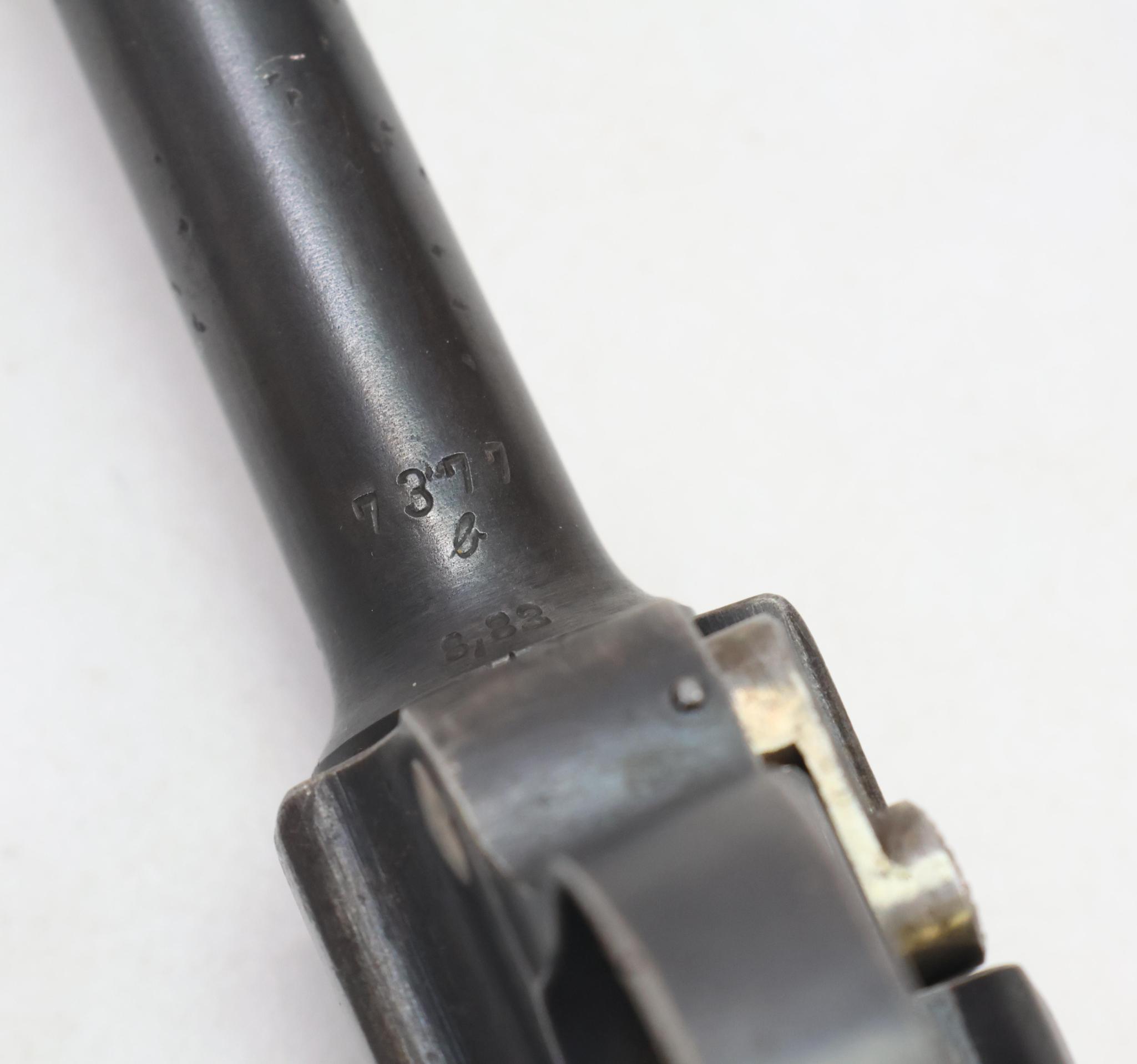 Deutsche Waffenund Munitionsfabriken (DWM) 1914 Pattern P08 Luger Semi Automatic Pistol