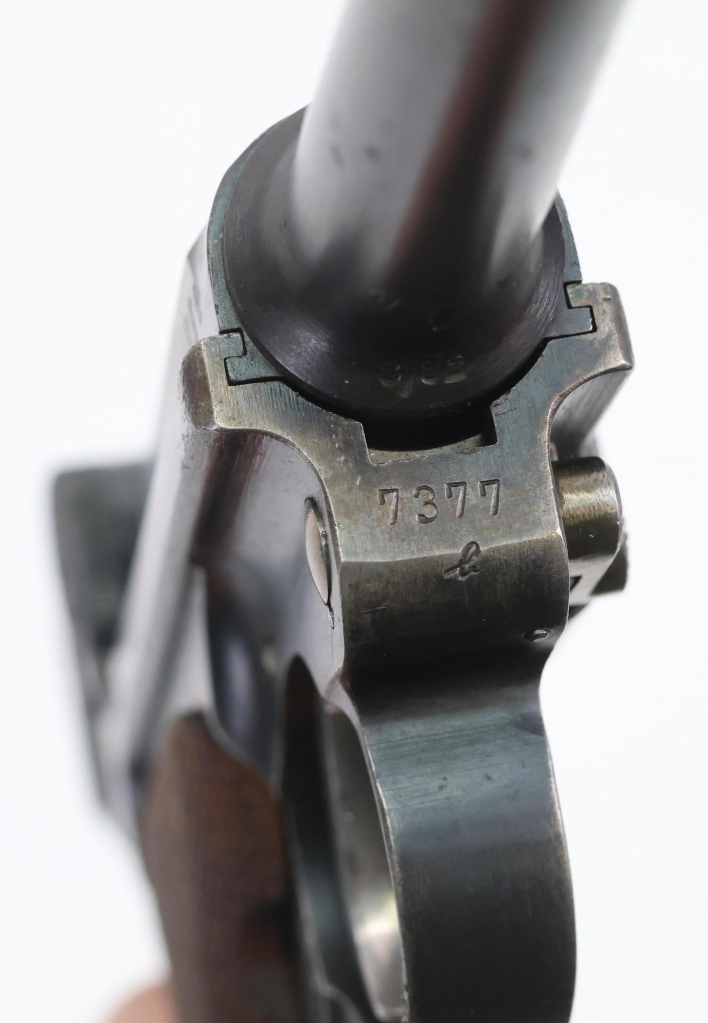 Deutsche Waffenund Munitionsfabriken (DWM) 1914 Pattern P08 Luger Semi Automatic Pistol