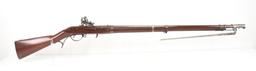 Rare High Condition US Harpers Ferry M1819 Hall's Pat 3rd Variation Flintlock Breech loading Rifle
