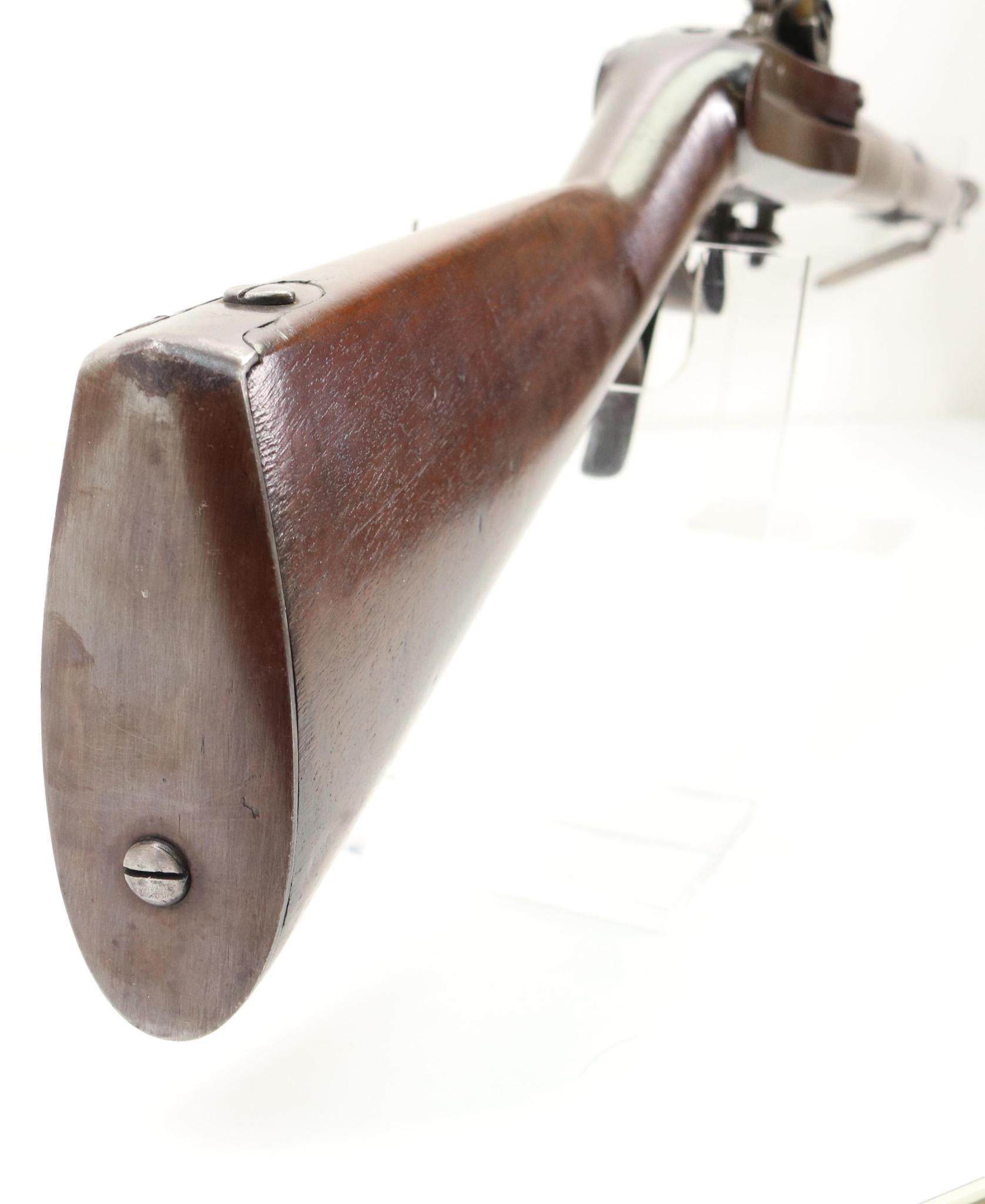 Rare High Condition US Harpers Ferry M1819 Hall's Pat 3rd Variation Flintlock Breech loading Rifle
