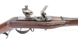 Rare High Condition US Harpers Ferry M1819 Hall's Pat 3rd Variation Flintlock Breech loading Rifle
