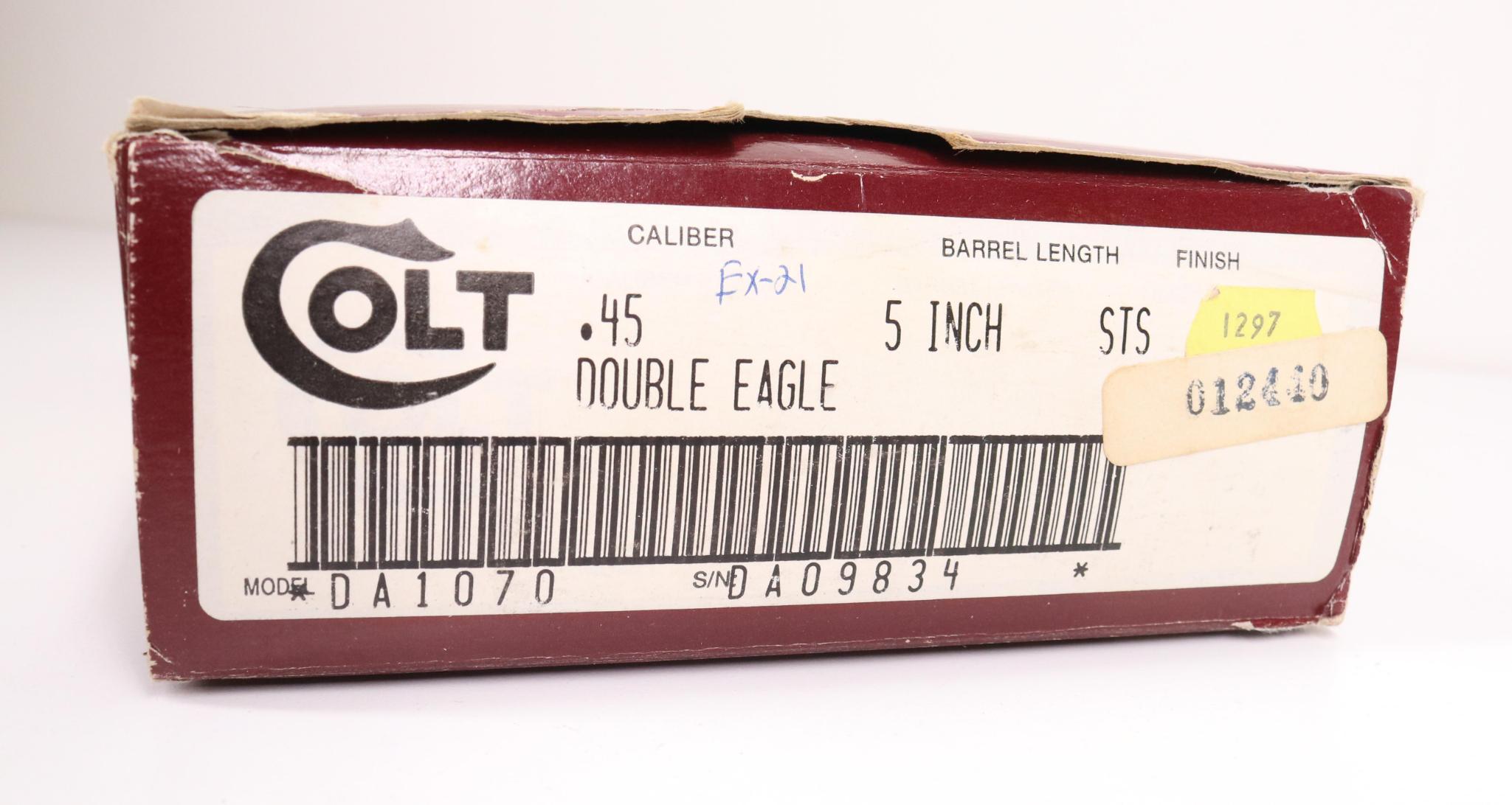 Colt Double Eagle Series 90 Semi Automatic Pistol
