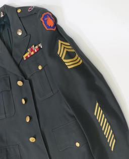 US Army Uniform Master Sergent