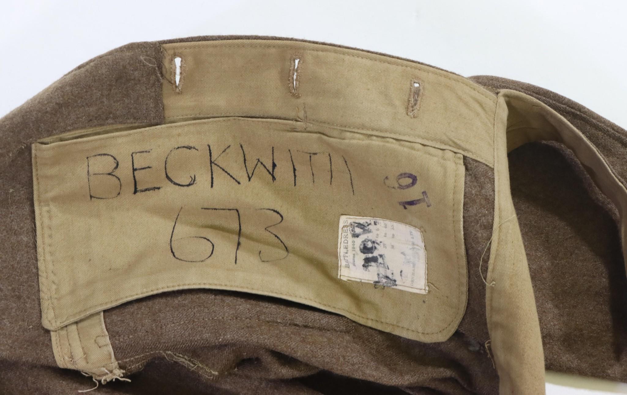 British Army Officer's Uniform