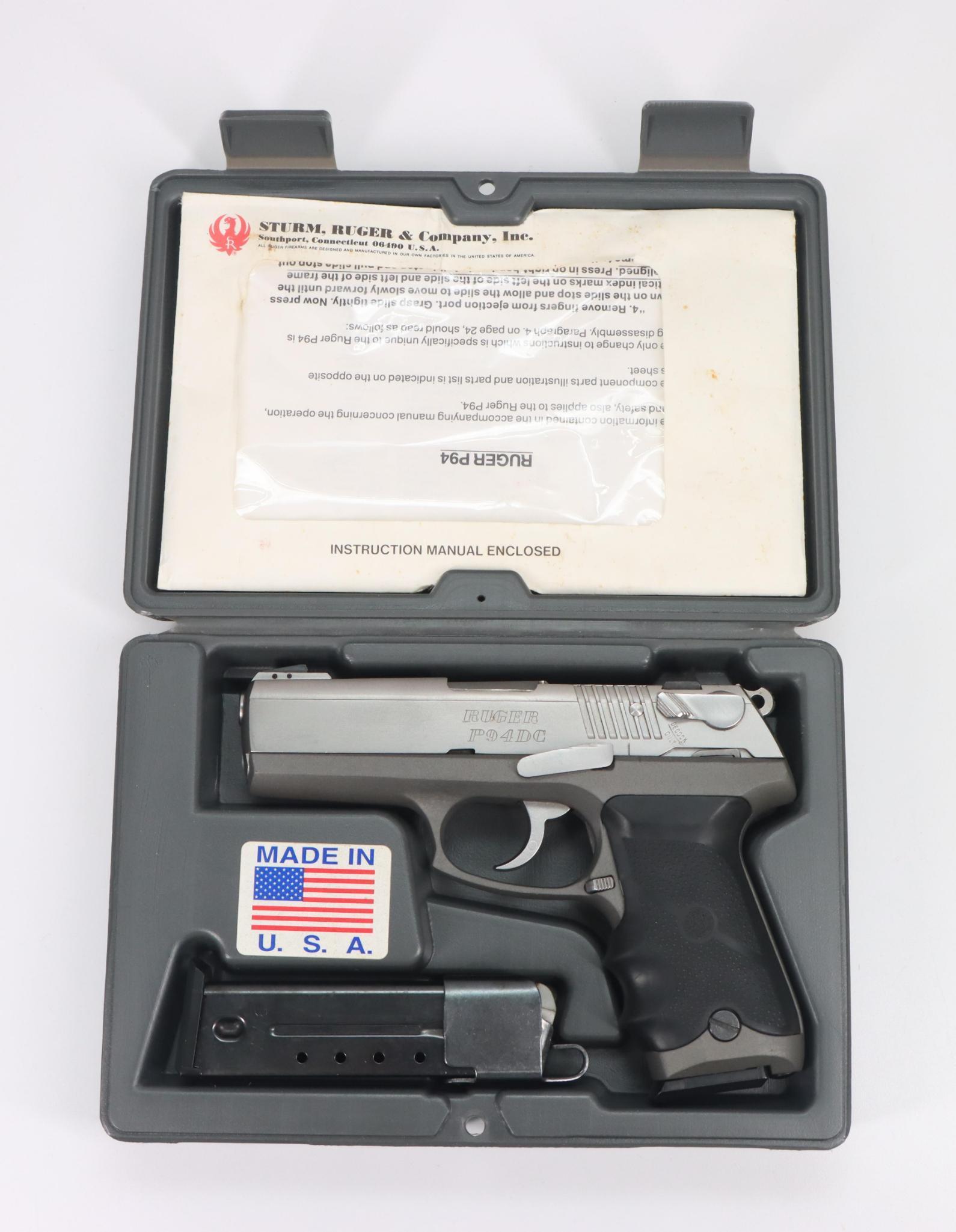 Ruger P94DC Semi Automatic Pistol