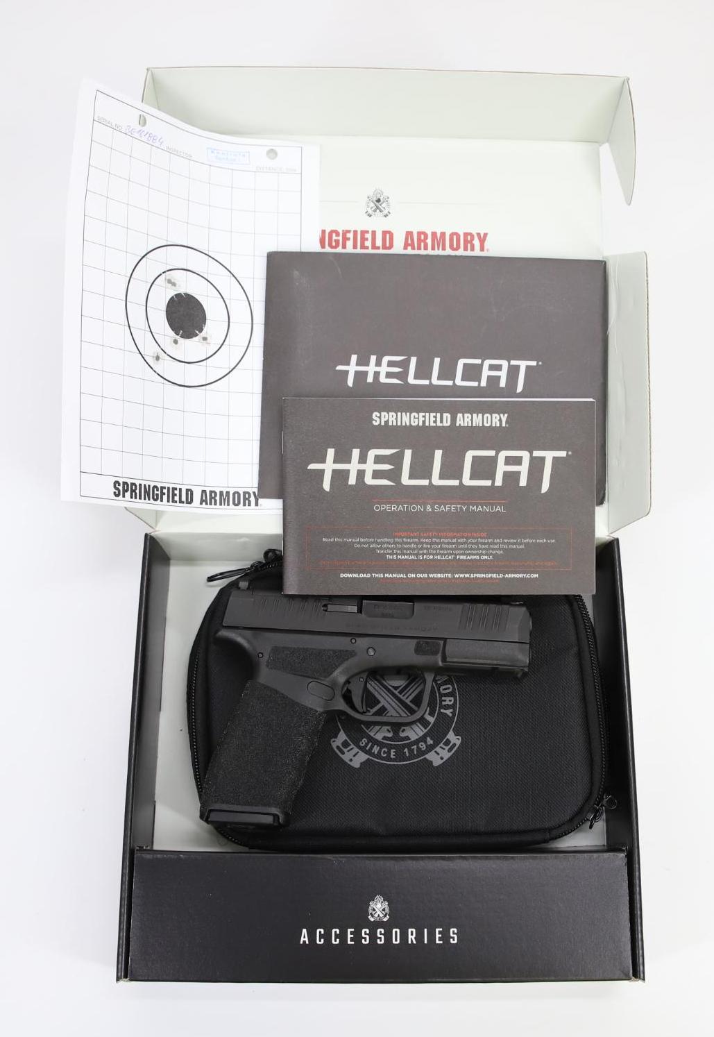 Springfield Hellcat Pro Semi Automatic Pistol