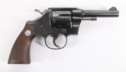 Colt Official Police Double Action Revolver