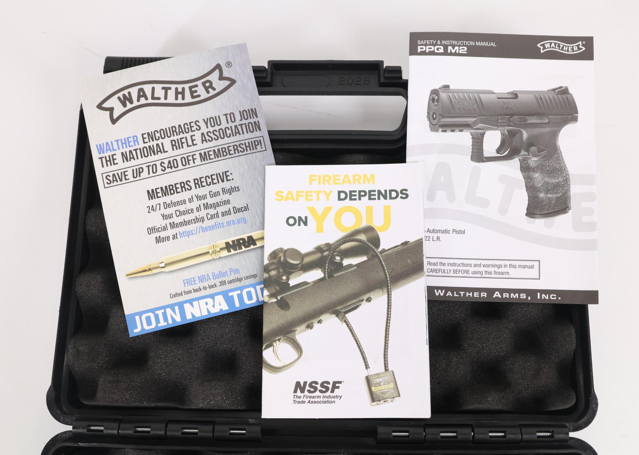 Walther PPQ Semi Automatic Pistol