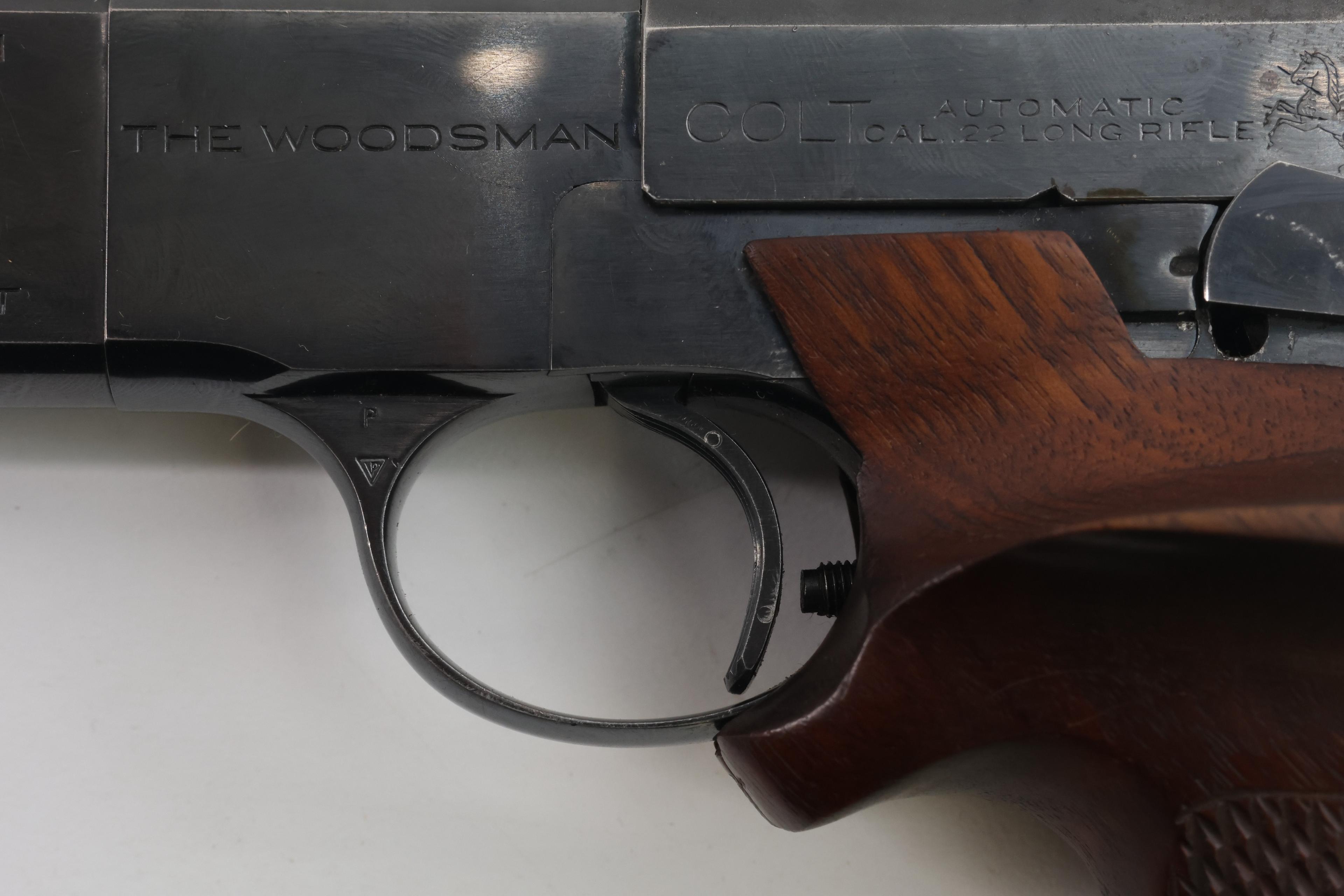 Colt Woodsman Match Target Semi Automatic Pistol