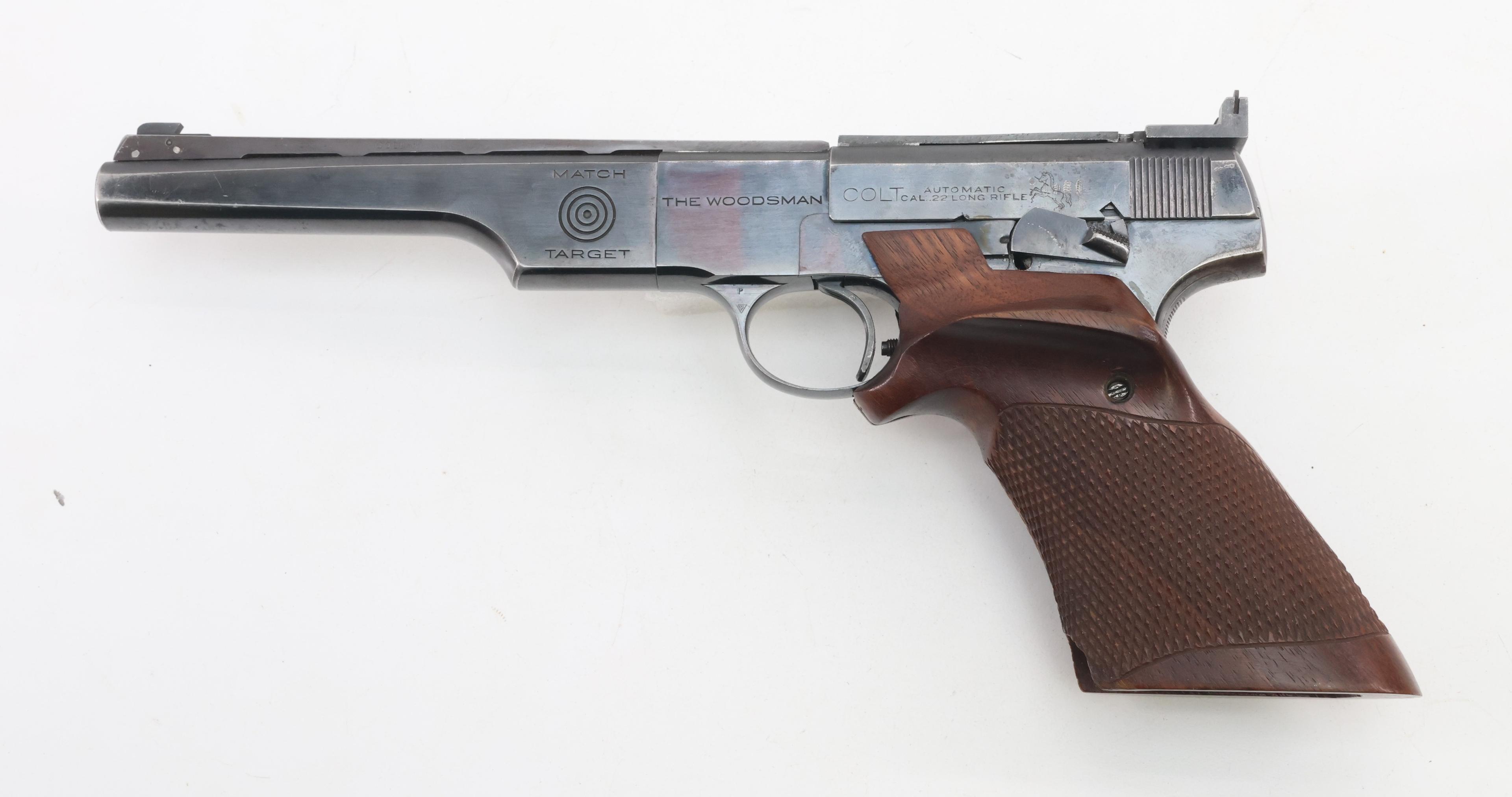 Colt Woodsman Match Target Semi Automatic Pistol