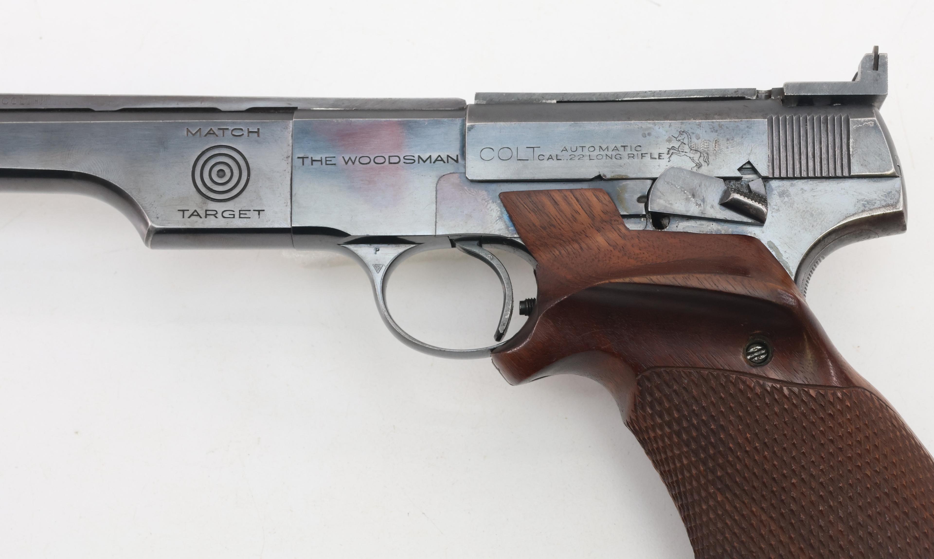 Colt Woodsman Match Target Semi Automatic Pistol