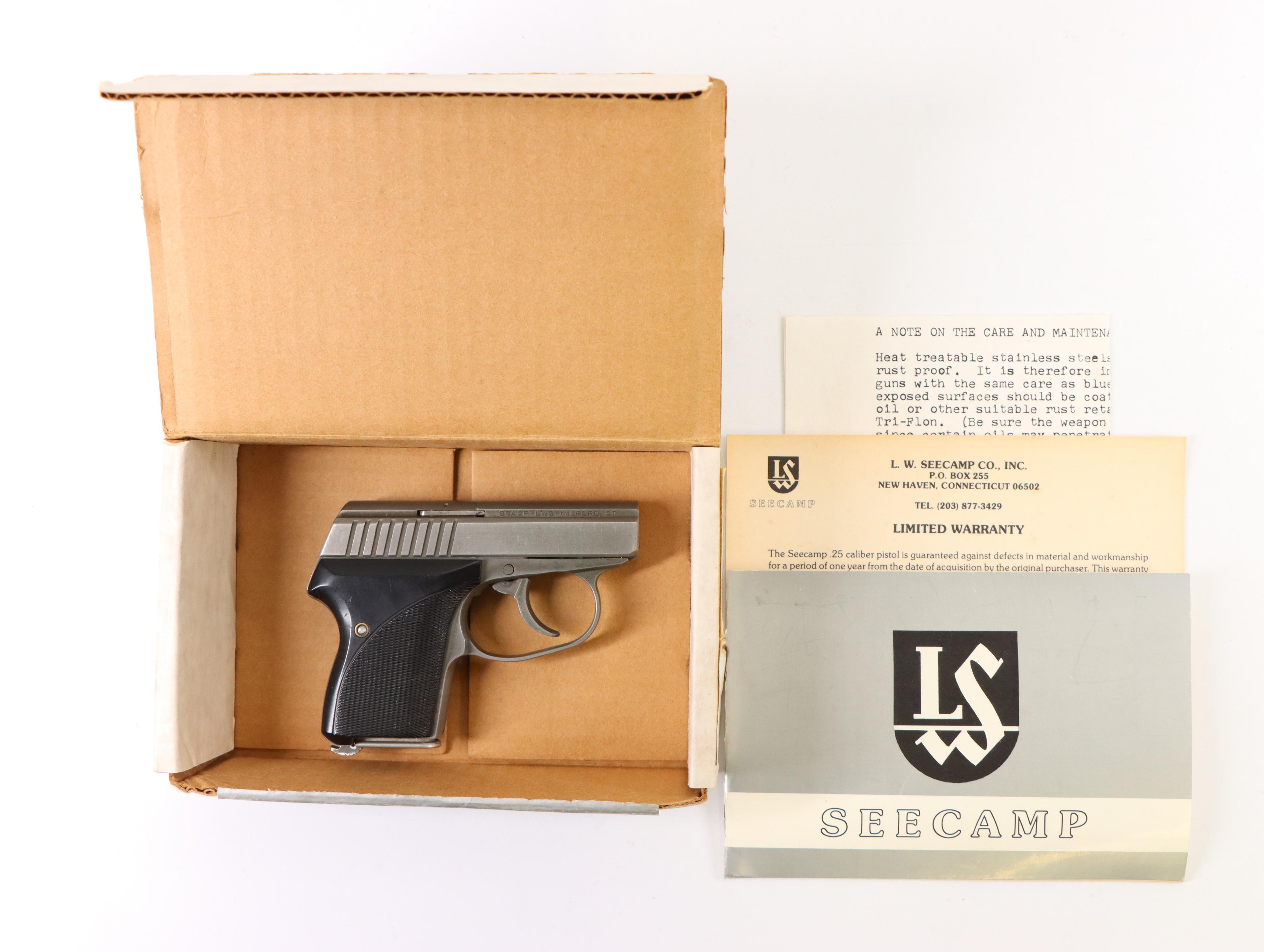 LW Seecamp LWS-25 Semi-Automatic Pistol