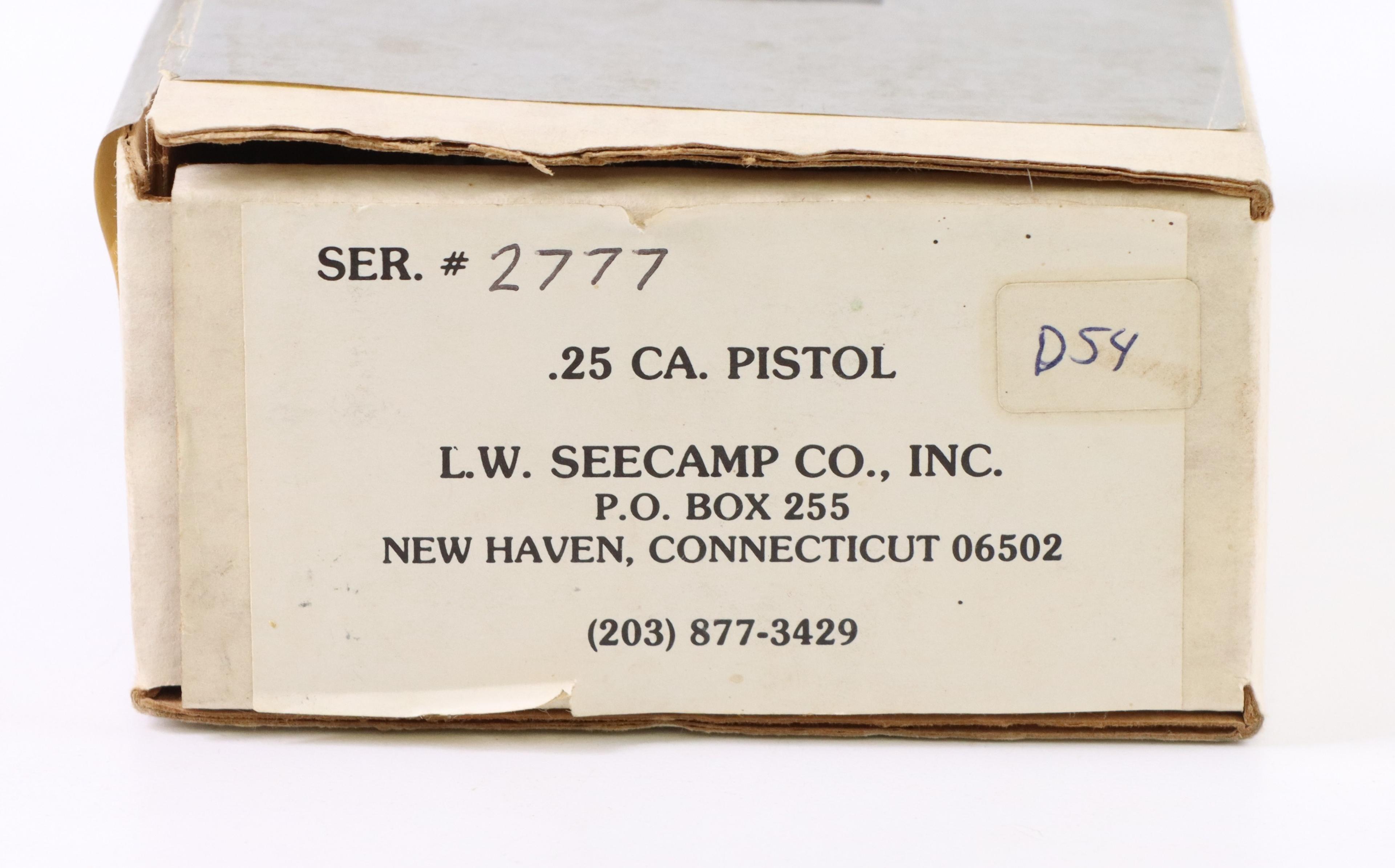 LW Seecamp LWS-25 Semi-Automatic Pistol