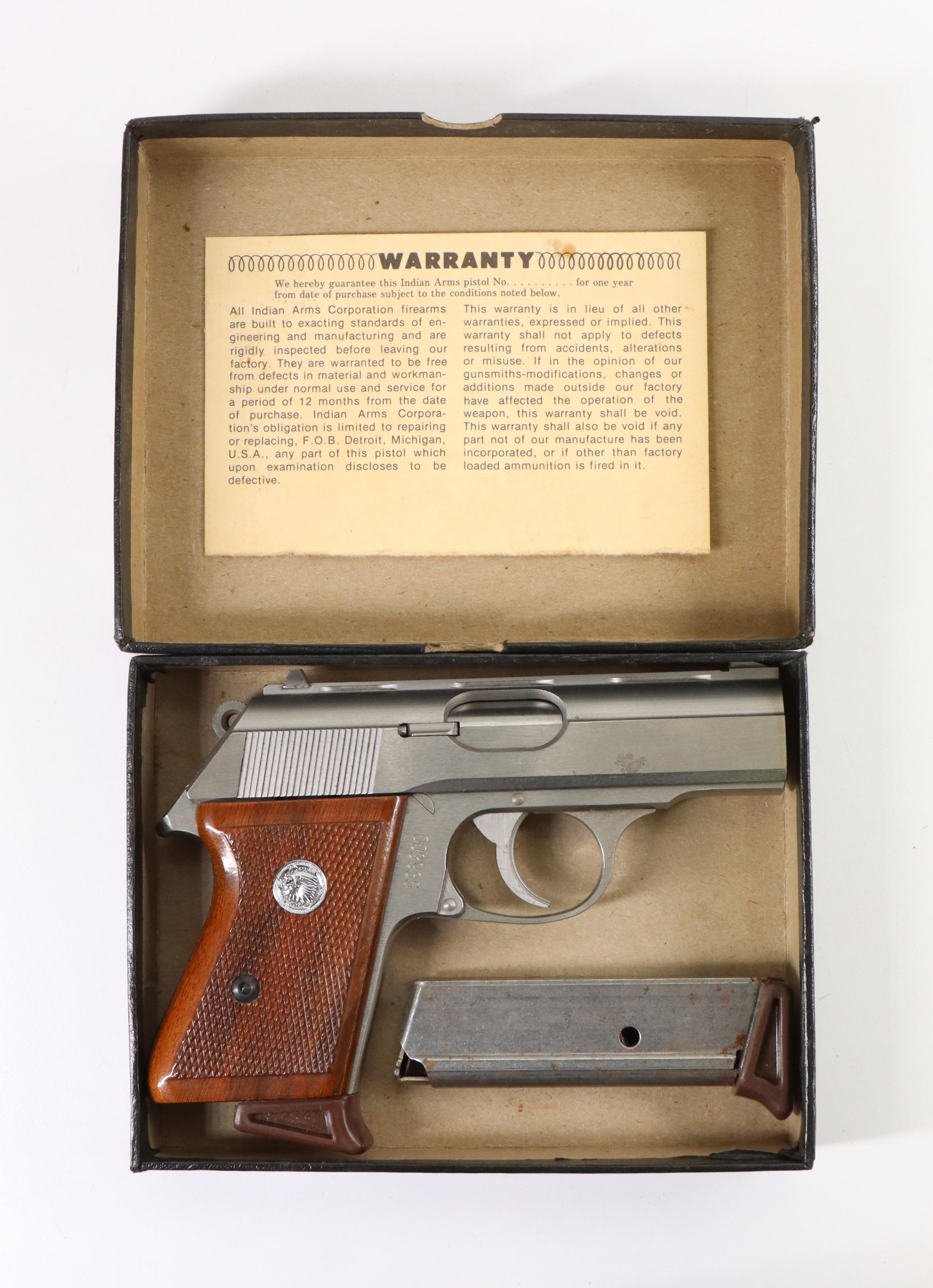 Hard To Find Indian Arms Corp P-380 Semi-Automatic Pistol