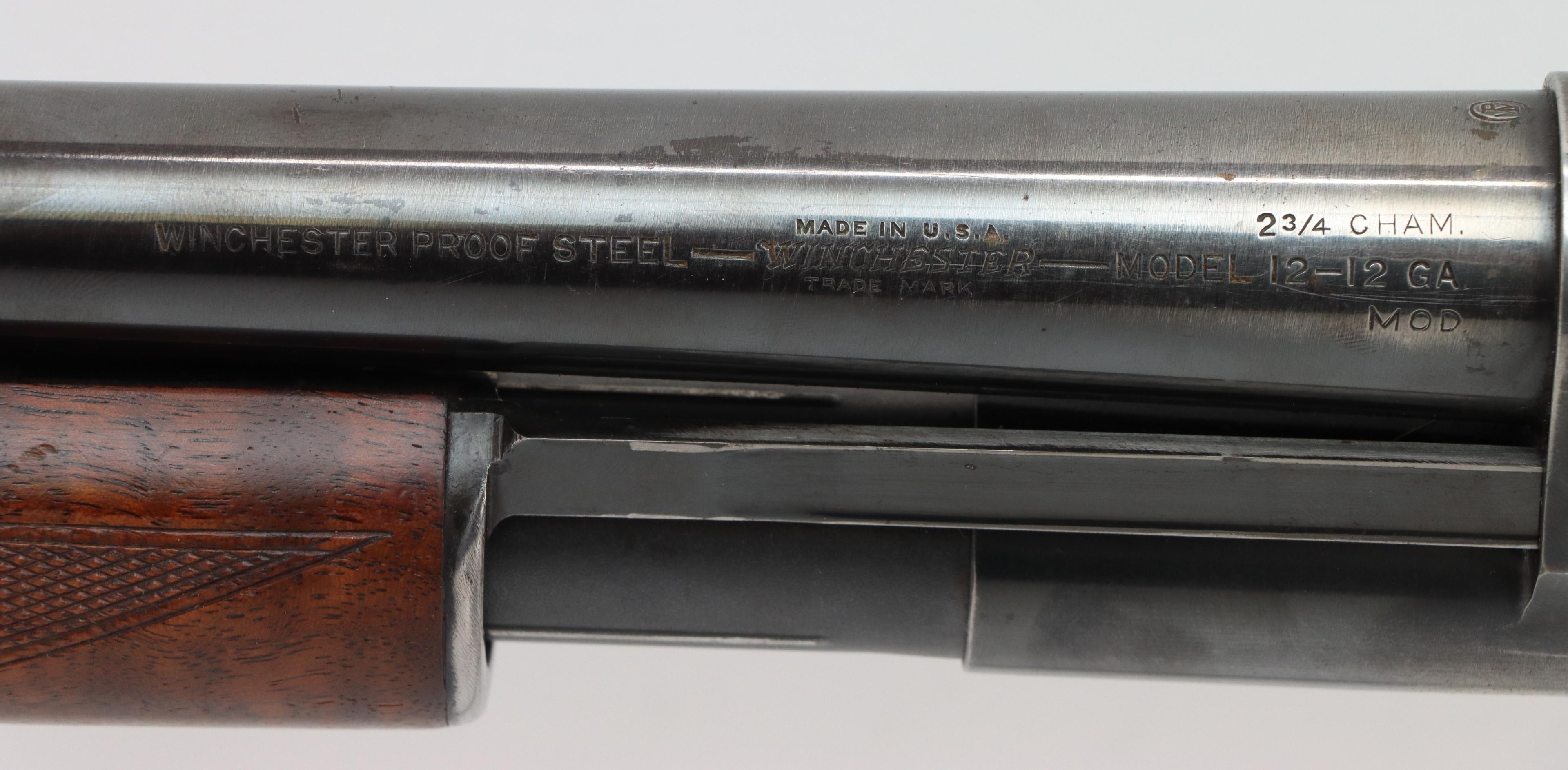 Winchester (Pre 64) Model 12 Pump Action Shotgun