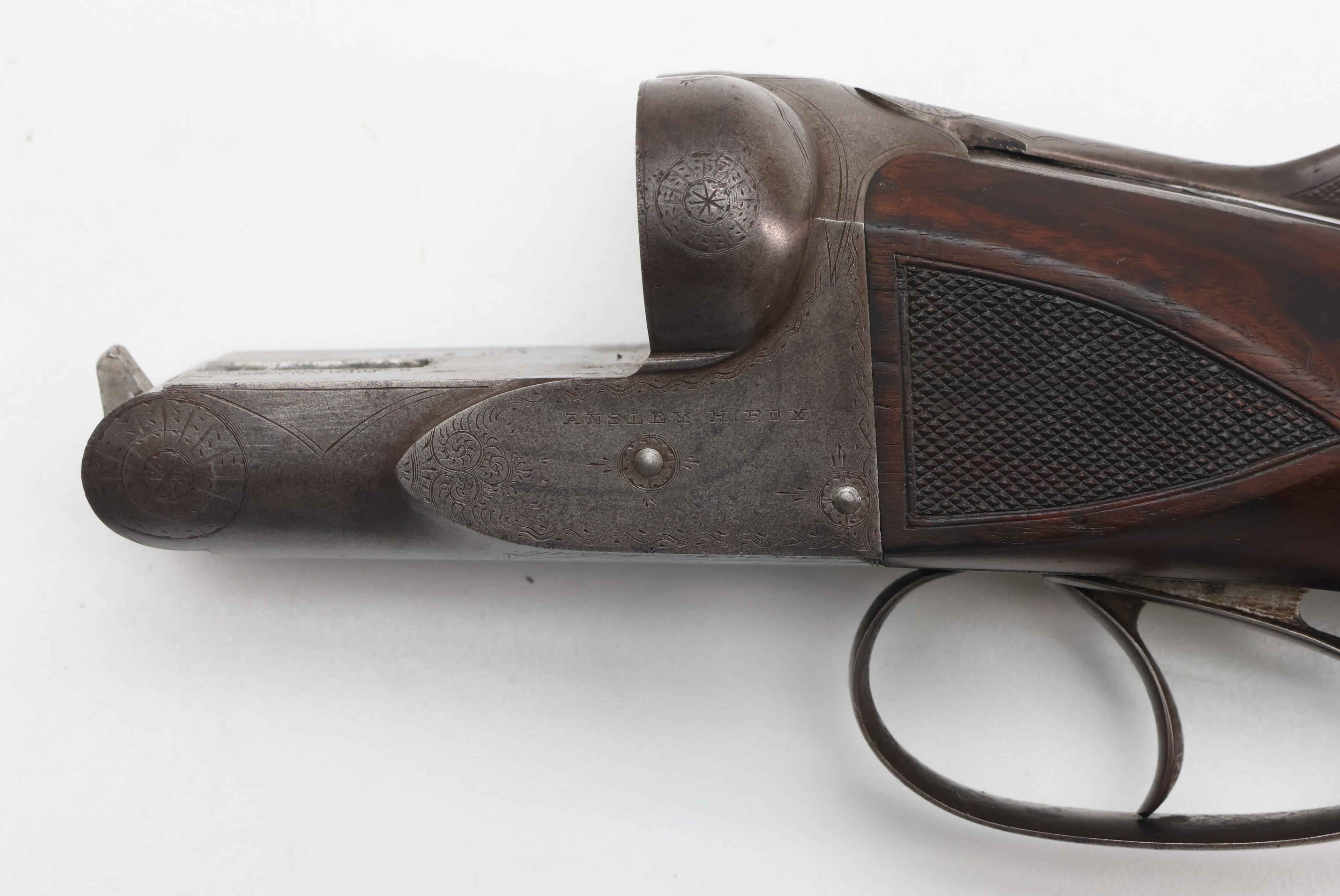 Ansley H Fox SxS Shotgun