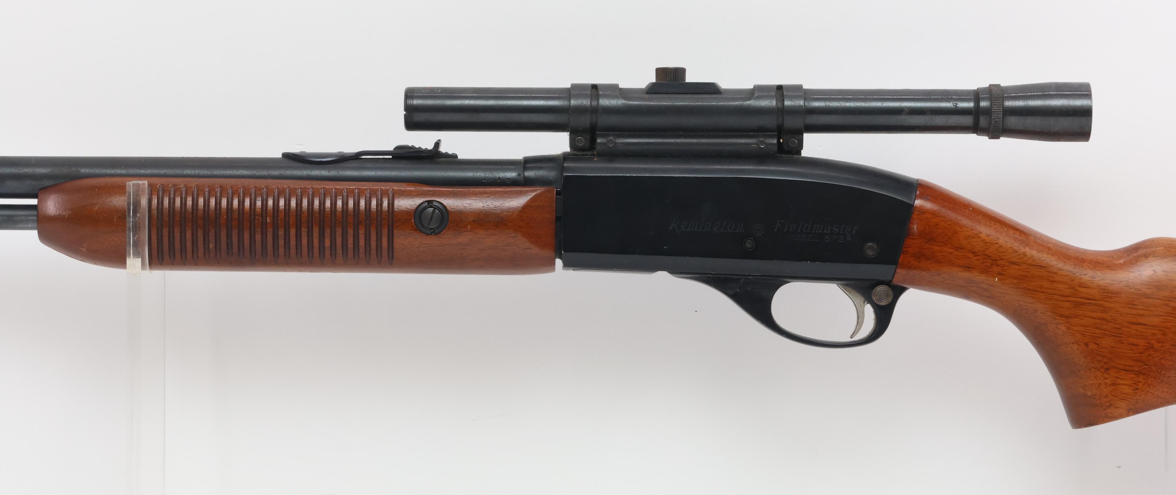 Remington 572 Fieldmaster Pump Action Rifle