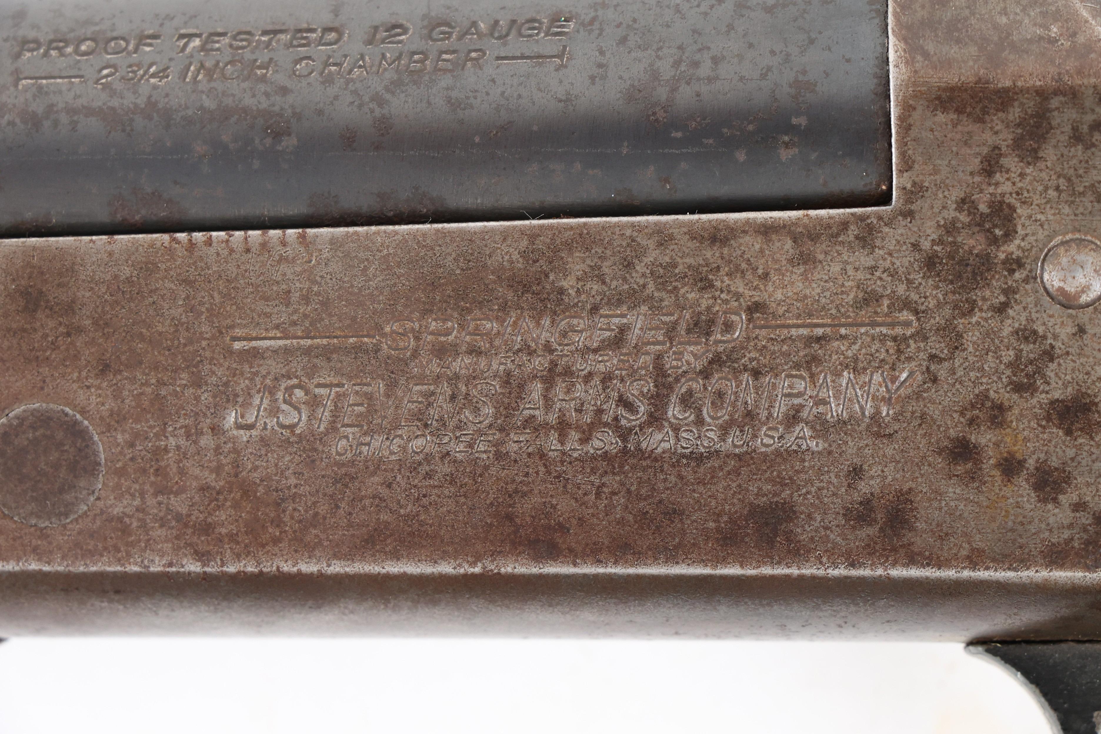 Stevens Springfield 94B Single Shot Shotgun